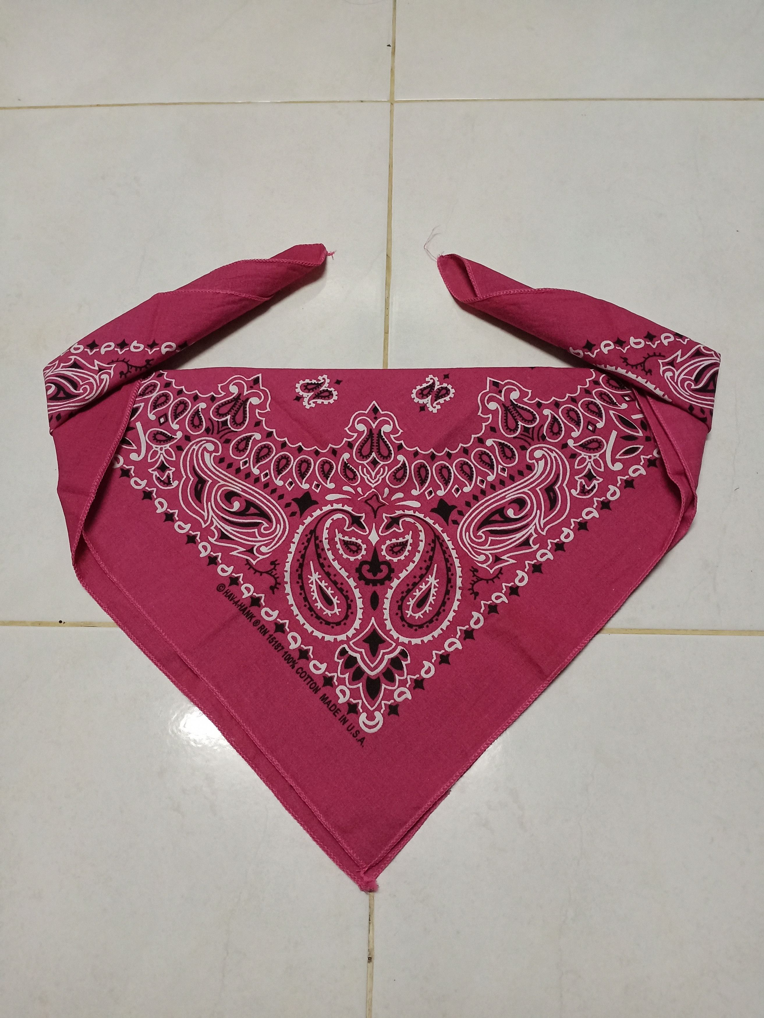 Vintage Vintage Bandana Paisley Hav-A-Hank Made In Usa Size ONE SIZE - 1 Thumbnail
