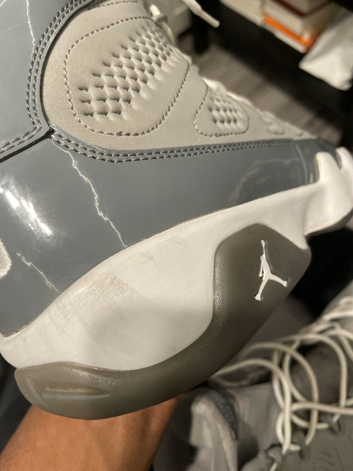 Jordan Brand Air Jordan 9 Retro 2012 Cool Grey 2012 Size US 8 / EU 41 - 10 Thumbnail