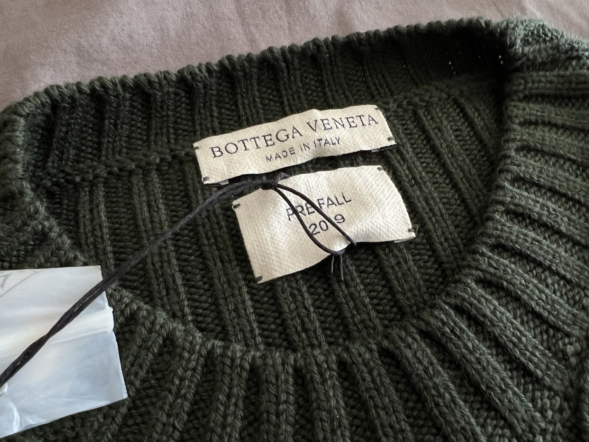 Bottega Veneta FW19 Daniel Lee Heavy Gauge Knit Sweater Size US L / EU 52-54 / 3 - 4 Thumbnail