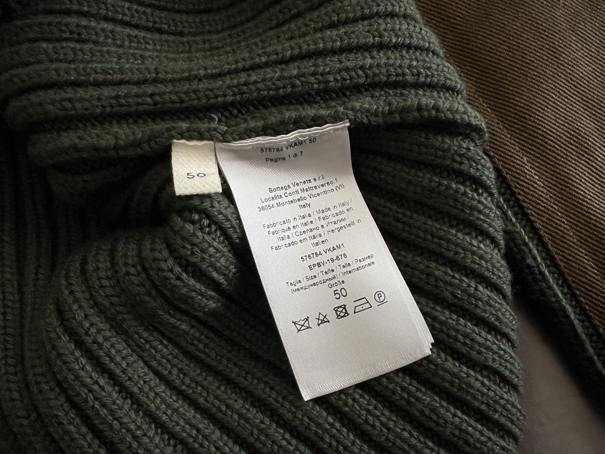 Bottega Veneta FW19 Daniel Lee Heavy Gauge Knit Sweater Size US L / EU 52-54 / 3 - 5 Thumbnail