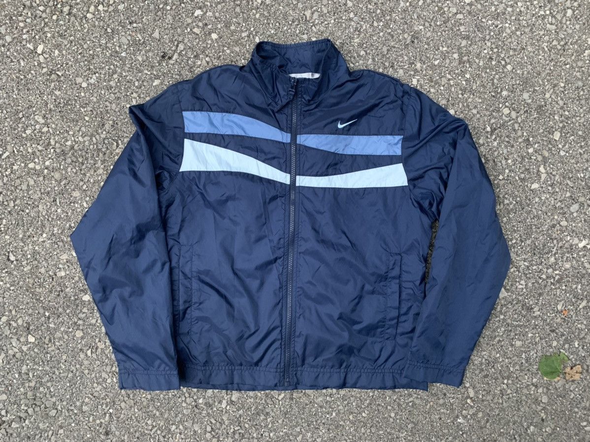 Nike Vintage Nike Triple Color Windbreaker Jacket Youth Grailed