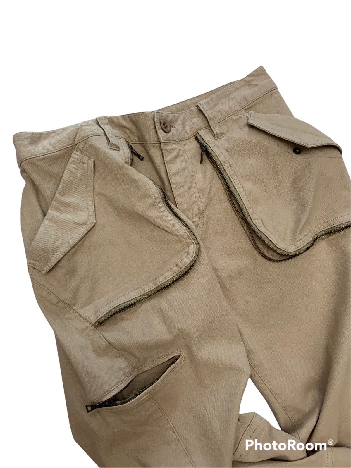 Designer Katharine hamnett London pants trouser zipper style skinny Size US 30 / EU 46 - 8 Thumbnail