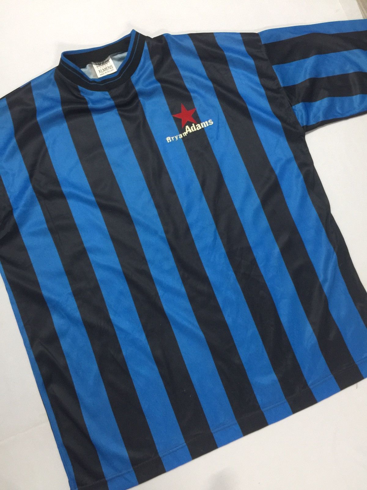 Band Tees × Vintage VINTAGE BRYAN ADAMS MILAN TOUR JERSEY SHIRT Size US XL / EU 56 / 4 - 5 Thumbnail