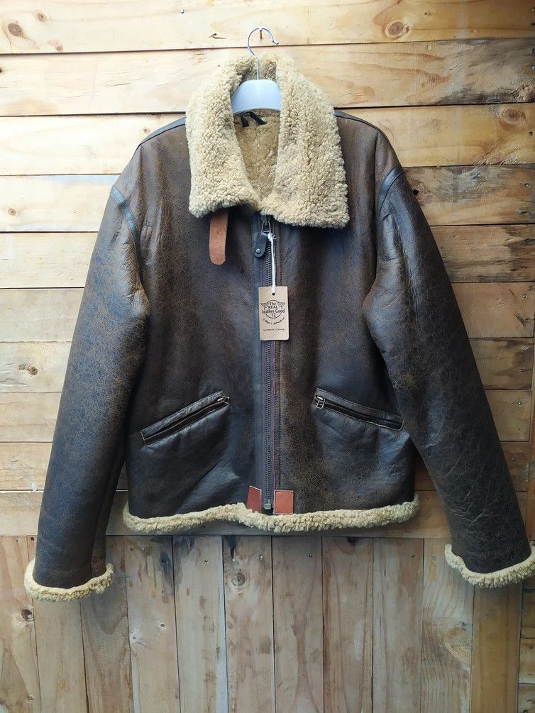 FEDELESS MILITARY INC LEATHER TYPE D1 U.S.A.F FLIGHT JACKET