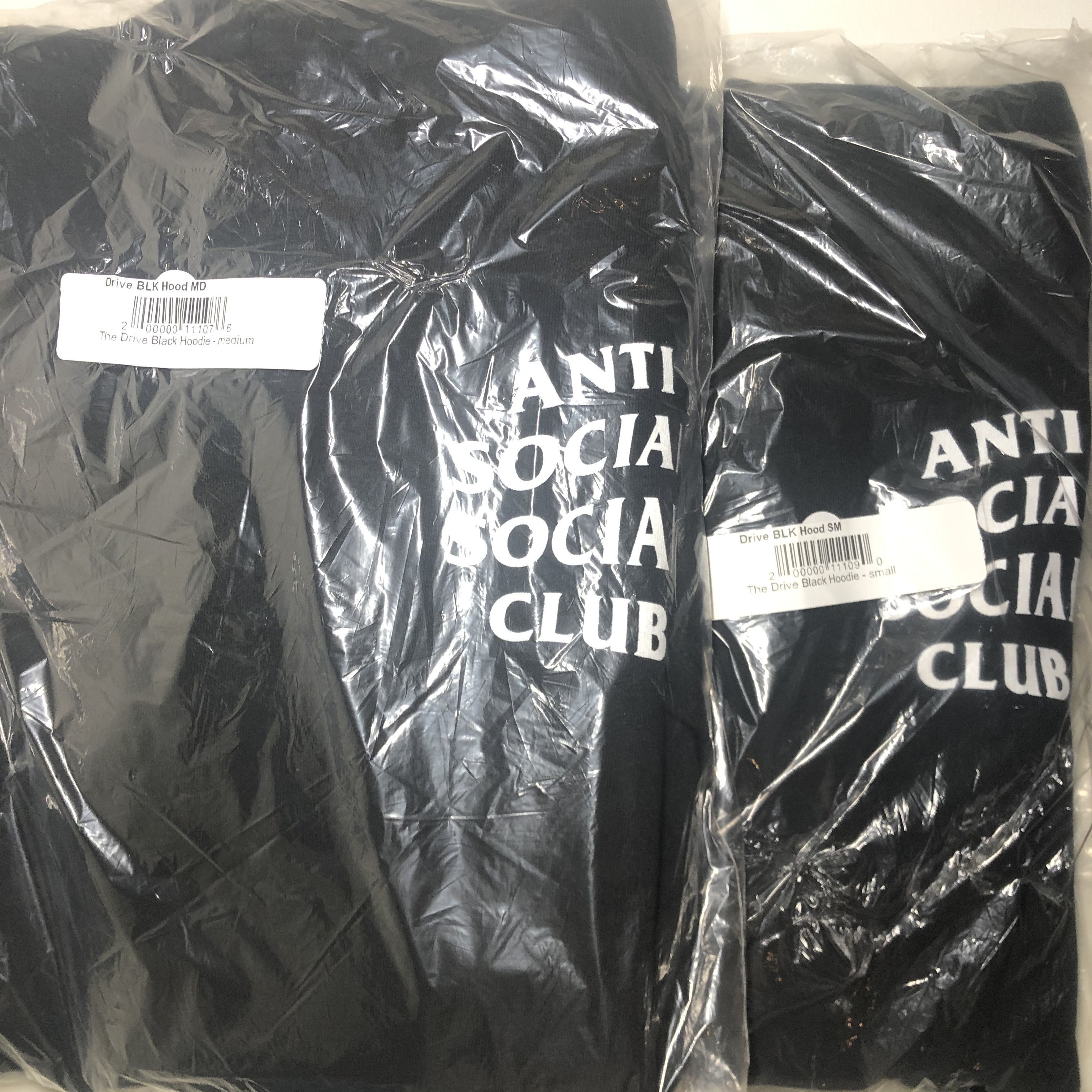 Anti Social Social Club DS White ASSC Korean Flag The Drive Black Hoodie BAPE KITH Size US S / EU 44-46 / 1 - 7 Thumbnail