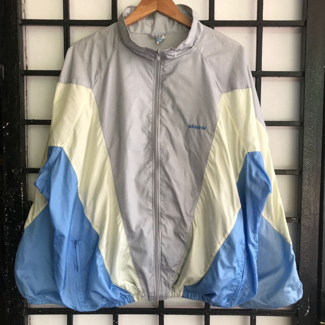 🔥 Vintage ADIDAS Turtlenecks Style Zipper Jacket