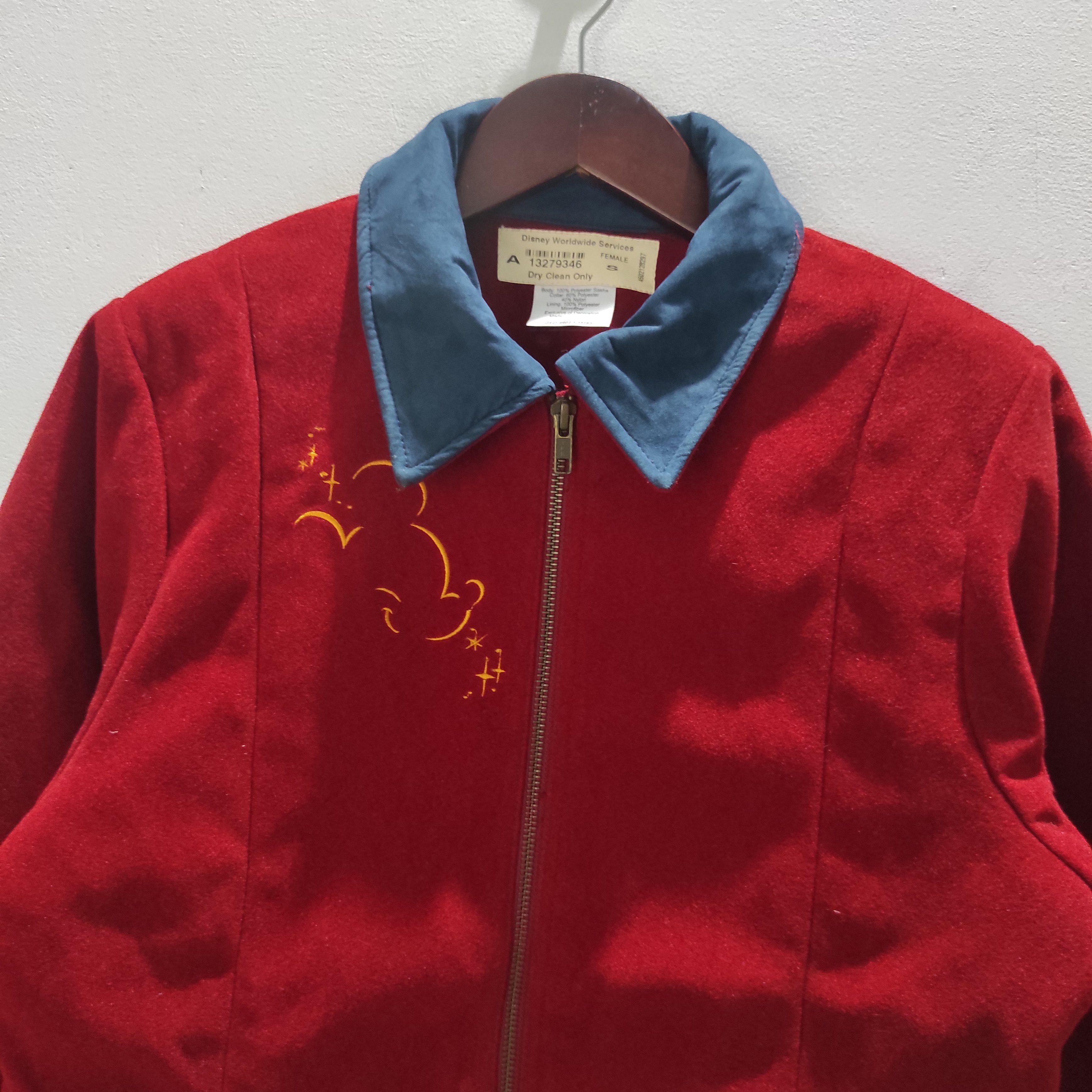 Disney Vintage Disney Velvet Jacket Size S / US 4 / IT 40 - 2 Thumbnail