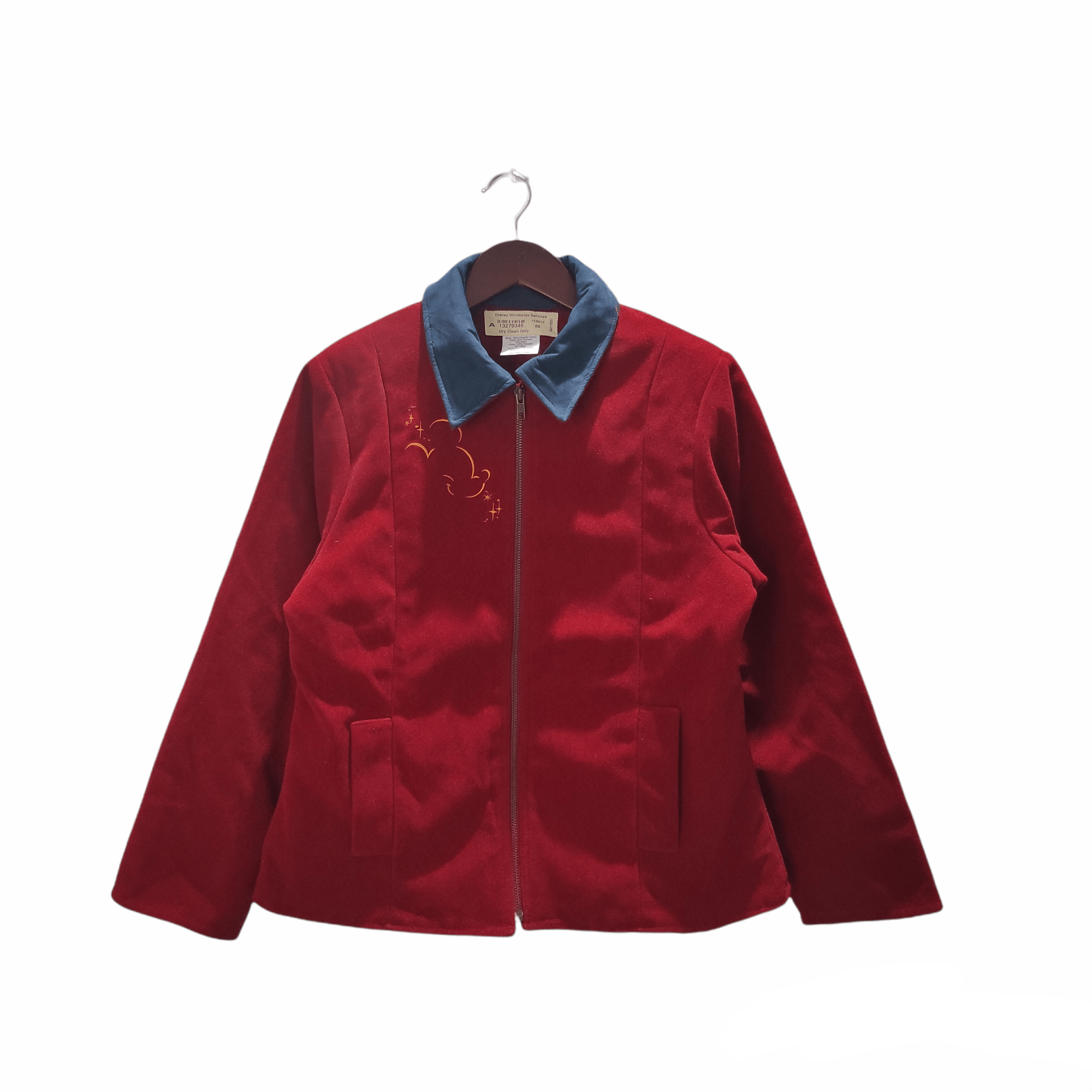 Disney Vintage Disney Velvet Jacket Size S / US 4 / IT 40 - 1 Thumbnail