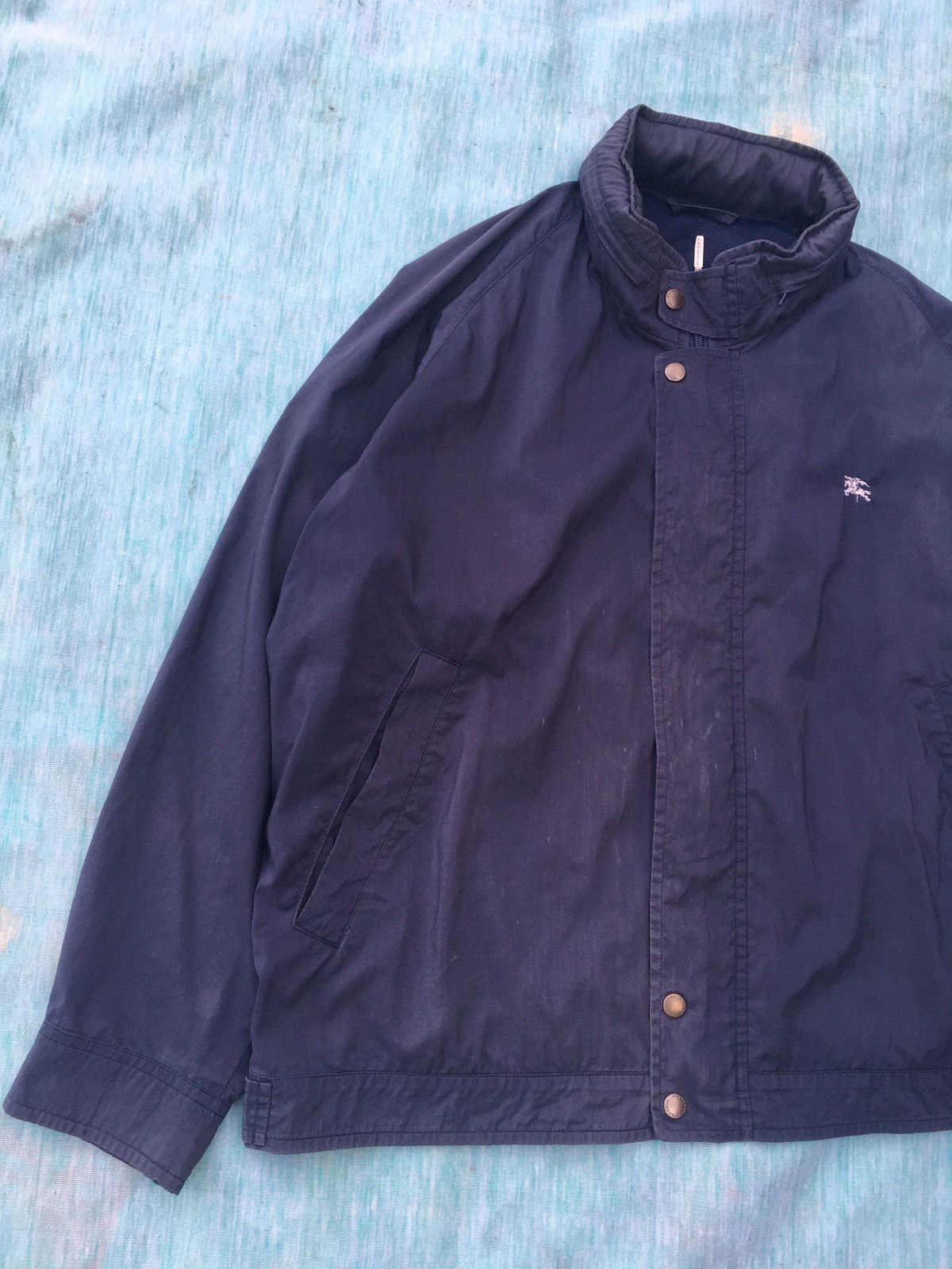Burberry Vintage Burberry Light Jacket Bomber Style Jacket Size US L / EU 52-54 / 3 - 2 Thumbnail