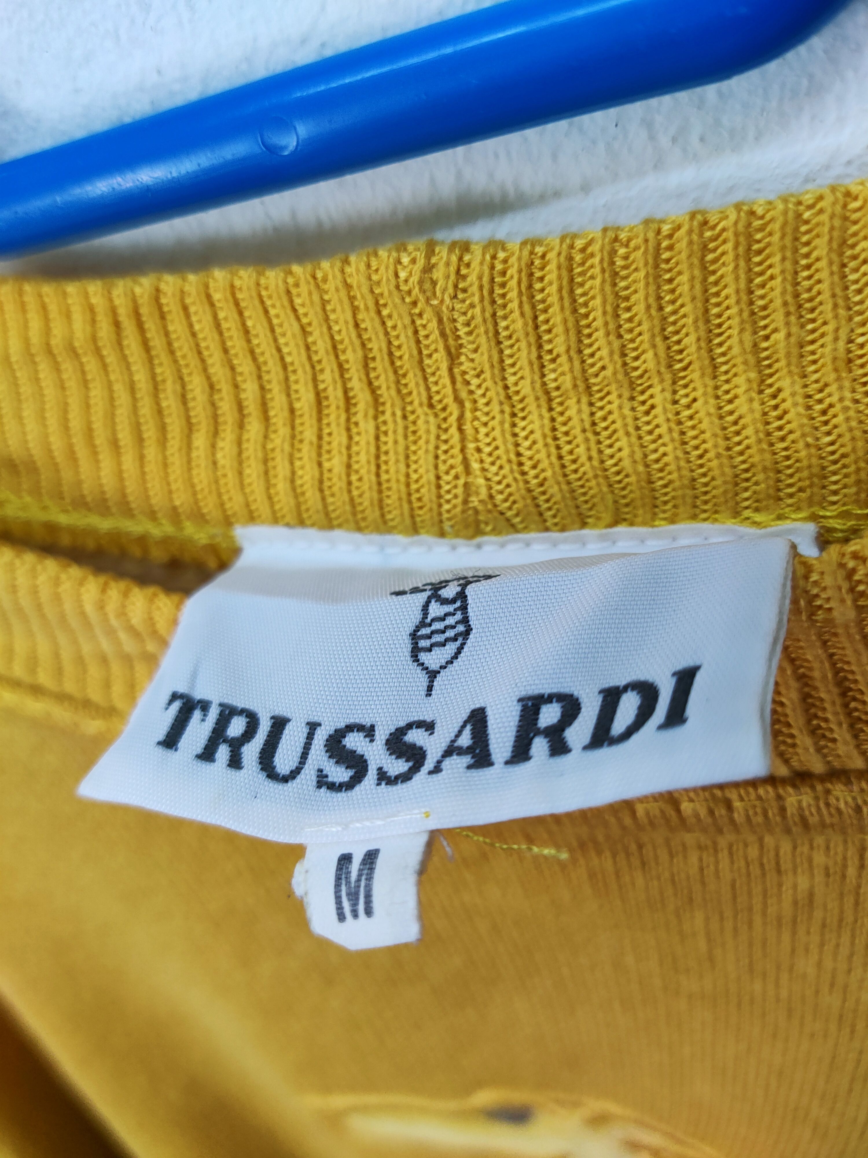 Trussardi TRUSSARDI SWEATER SPELLBOUND LOGO ITALIAN Size US M / EU 48-50 / 2 - 6 Thumbnail