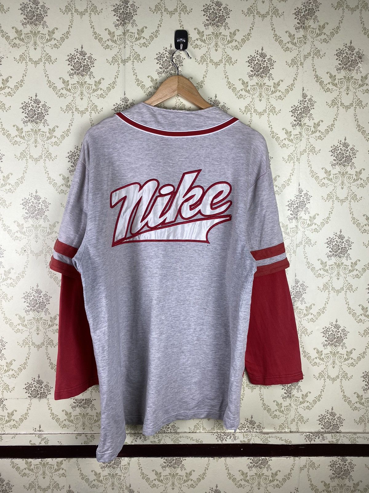 Nike Vintage Jordan Nike baseball jersey, Grailed