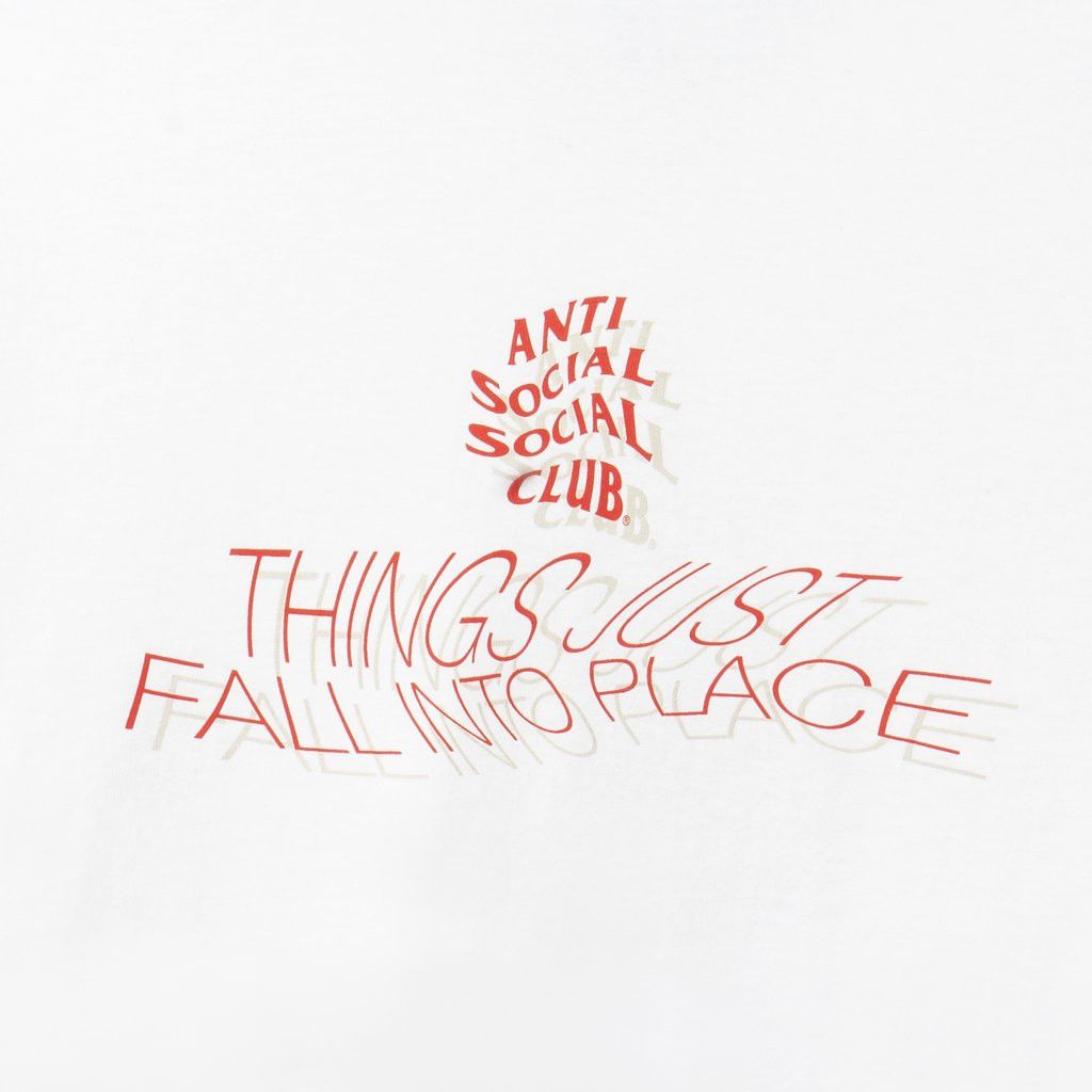 Anti Social Social Club DS Red ASSC Sometimes They Don't White Tee BAPE FTP FOG KITH Size US XL / EU 56 / 4 - 5 Thumbnail