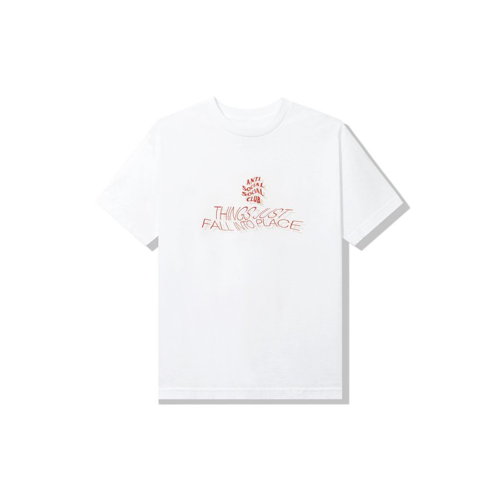 Anti Social Social Club DS Red ASSC Sometimes They Don't White Tee BAPE FTP FOG KITH Size US XL / EU 56 / 4 - 4 Thumbnail