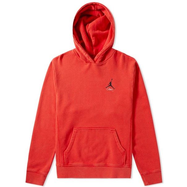 Jordan Brand Jordan x Union NRG Vault AJ Flight Hoodie Red | Grailed