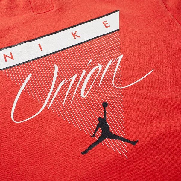 Jordan Brand Jordan x Union NRG Vault AJ Flight Hoodie Red | Grailed