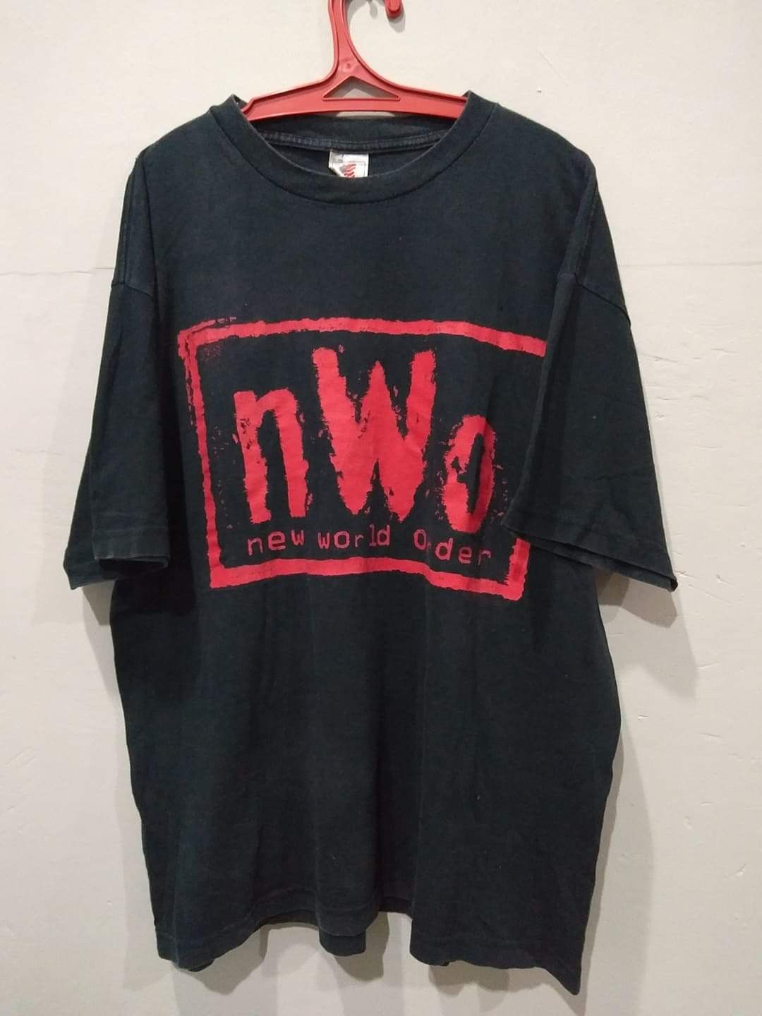 WCW/nWo 💥TRUE Vtg 90s NWO New World Order Hulk Hogan Nash Macho Man Size US XL / EU 56 / 4 - 2 Thumbnail