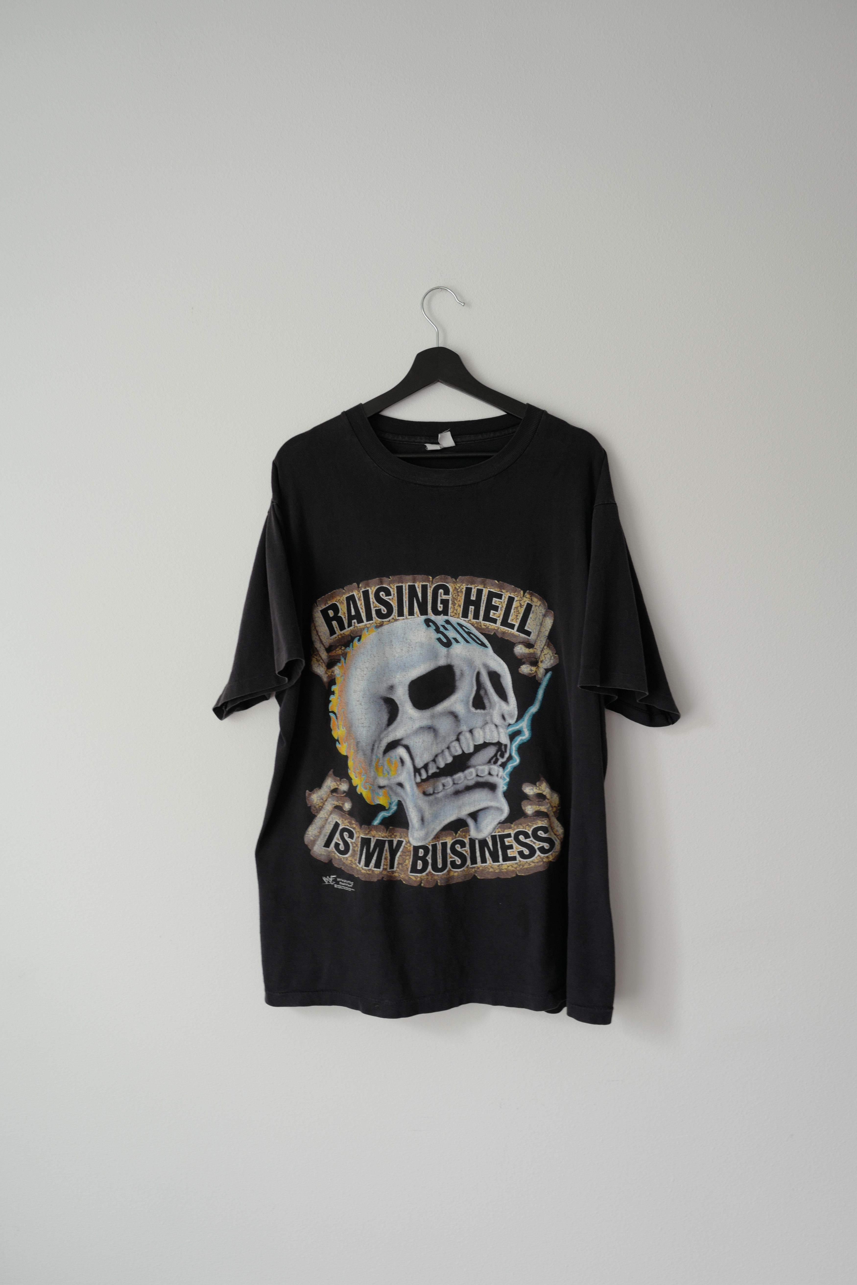 Vintage Vintage Stone Cold Steve Austin - Business Is Good Tee Size US XL / EU 56 / 4 - 1 Thumbnail
