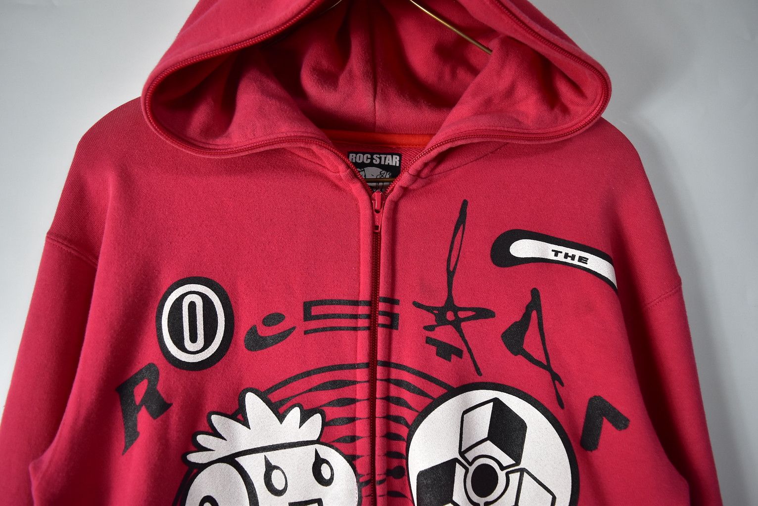 Japanese Brand Roc Star / Graphic Sweat Hooded / 11113 - 1229 36.5 Size US M / EU 48-50 / 2 - 4 Thumbnail