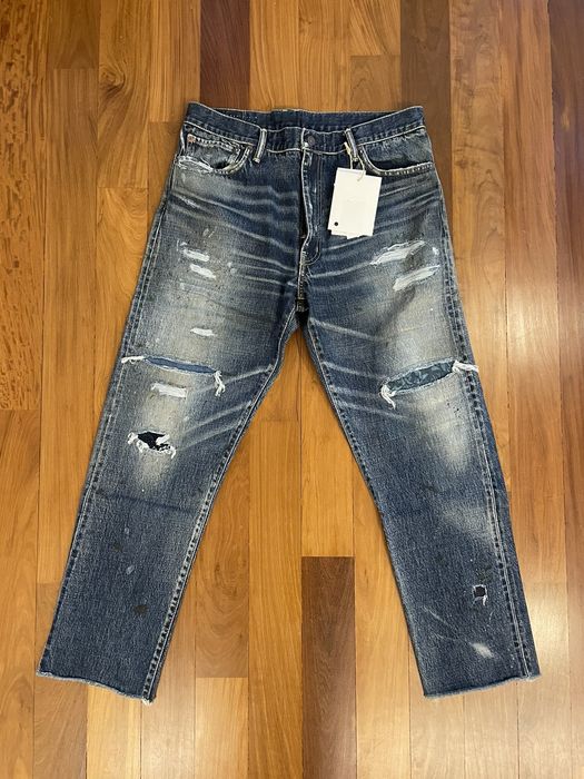 Visvim Visvim SS JOURNEYMAN PANTS TACKED CRASH | Grailed