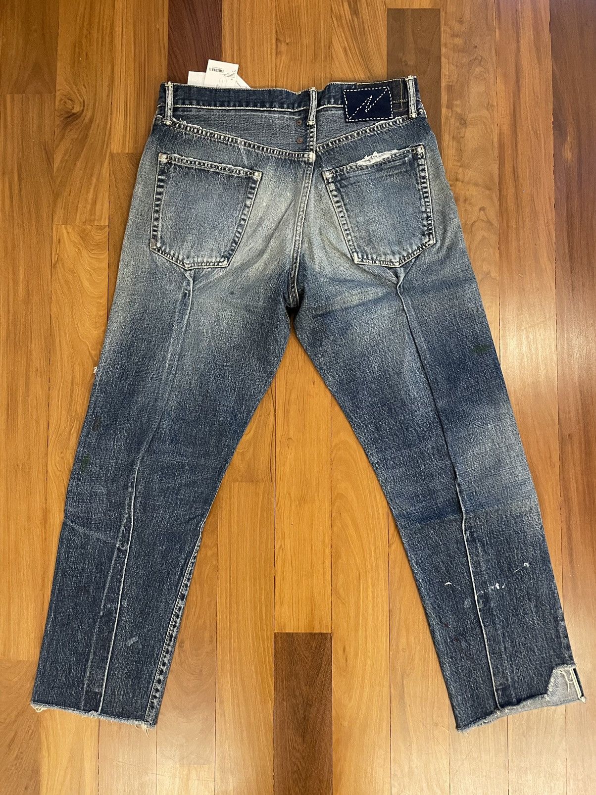 Visvim Visvim SS JOURNEYMAN PANTS TACKED CRASH | Grailed