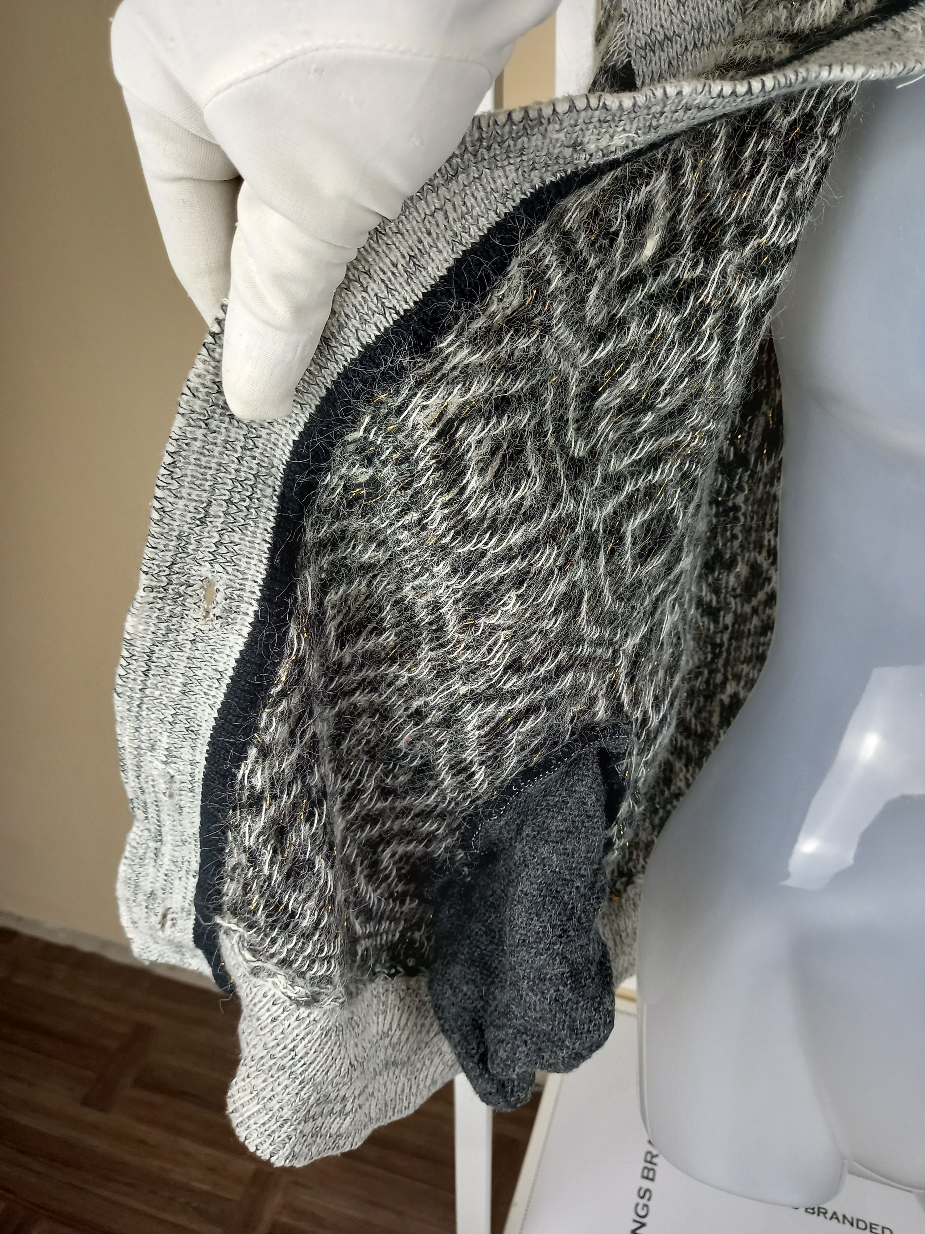 Aran Isles Knitwear × Designer × Other FULL DESIGN BUTTON UP KNIT Size US M / EU 48-50 / 2 - 15 Thumbnail