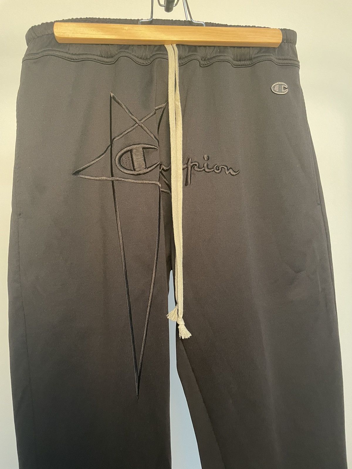 Champion Rick Owens x Champion Black Jogger Size US 36 / EU 52 - 2 Thumbnail