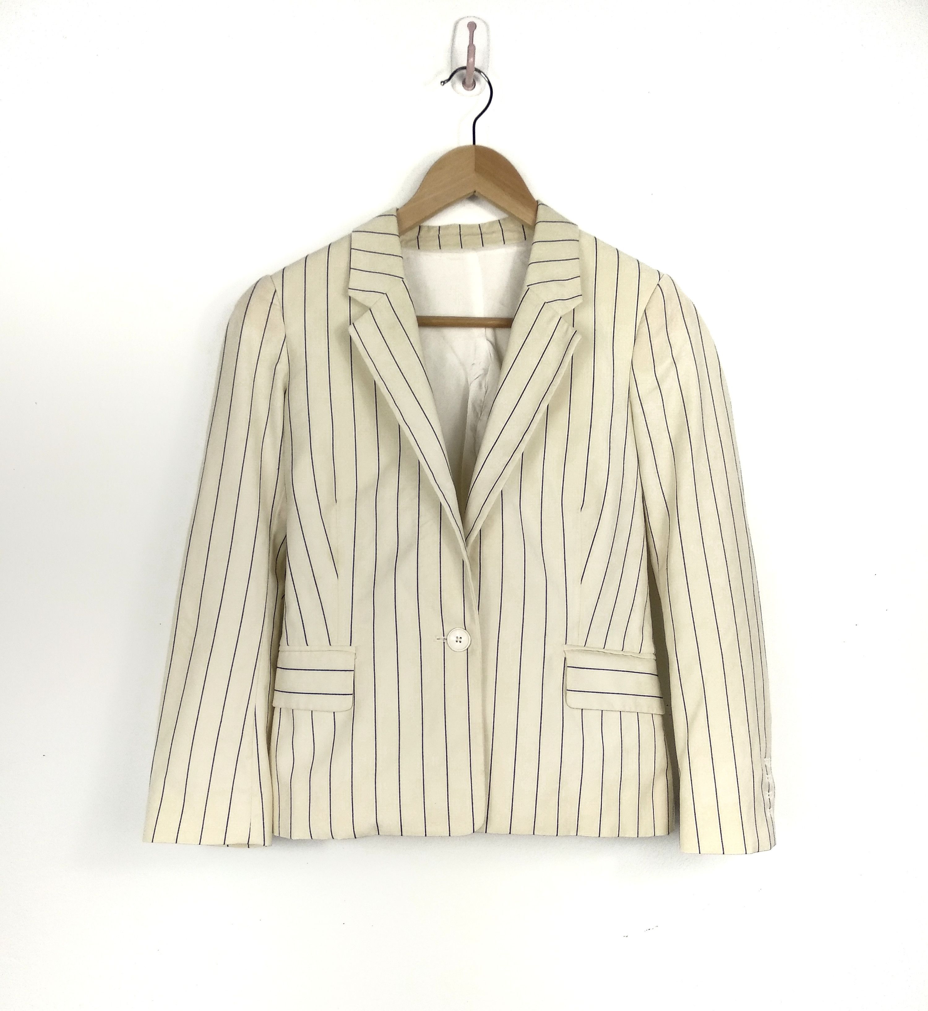Acne Studios Acne Studios White wool Blazer Size XS / US 0-2 / IT 36-38 - 1 Thumbnail