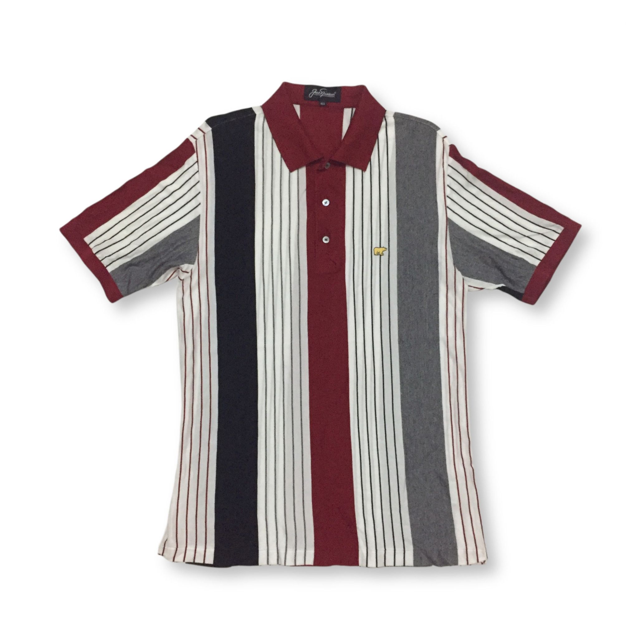 Golden Bear Vintage Jack Nicklaus Golden Bear Classic Stripe Polo shirt Size US M / EU 48-50 / 2 - 1 Thumbnail