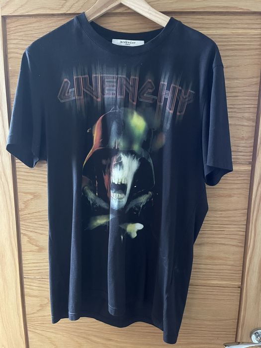 givenchy army skull t shirt