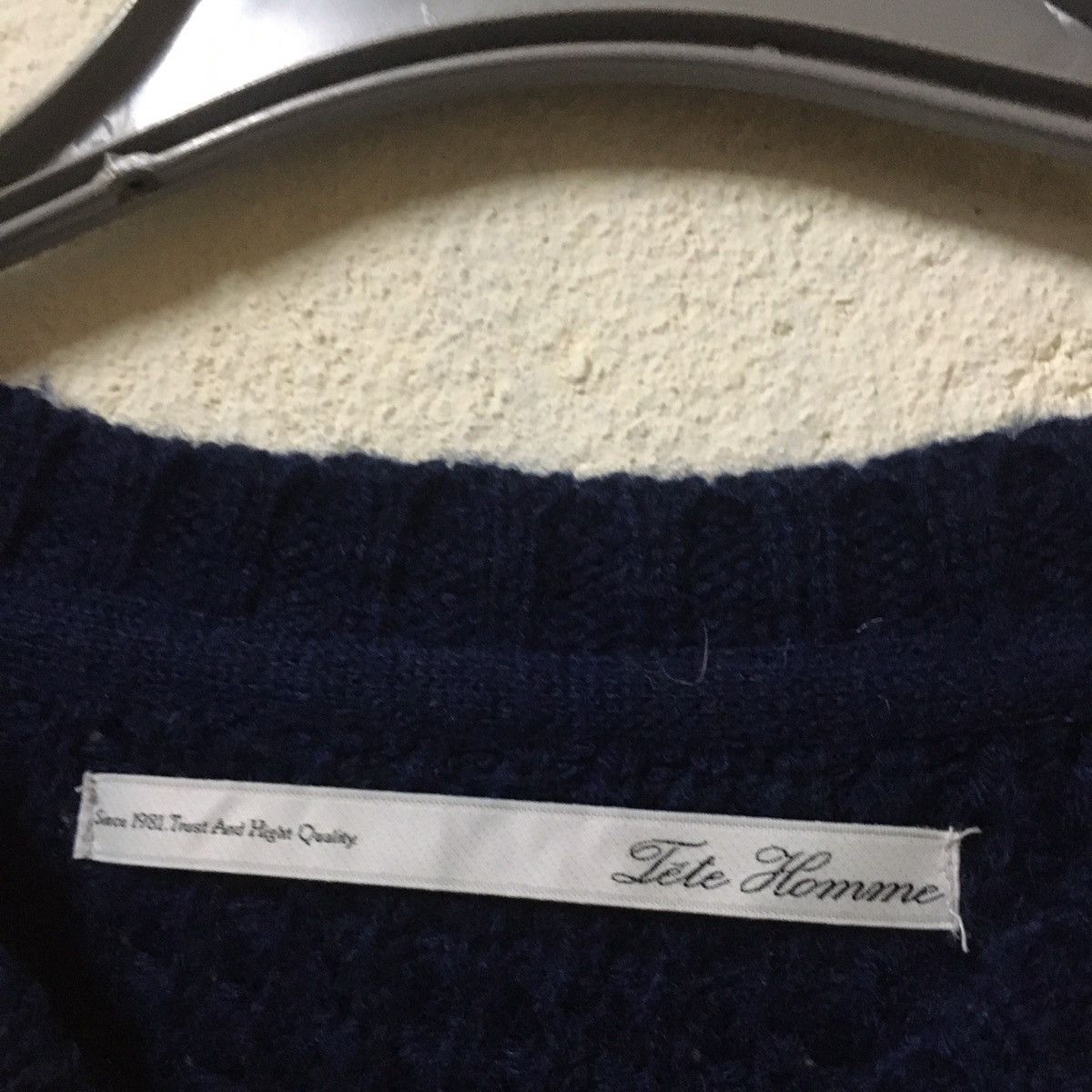 Japanese Brand × Tete Homme blue jumper Size US L / EU 52-54 / 3 - 2 Thumbnail