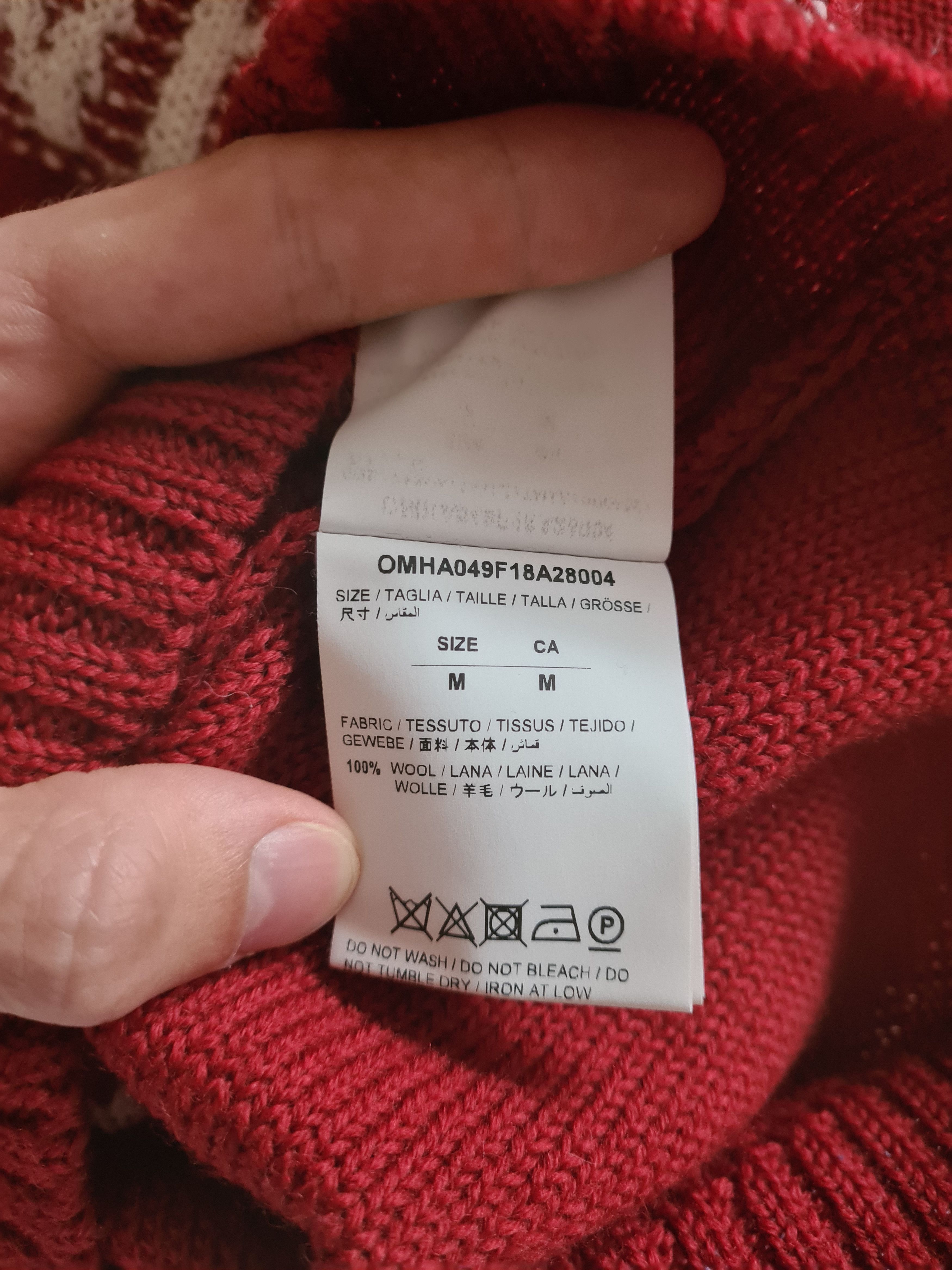 Off-White Off-White Logo Knit Sweater Size US M / EU 48-50 / 2 - 6 Thumbnail
