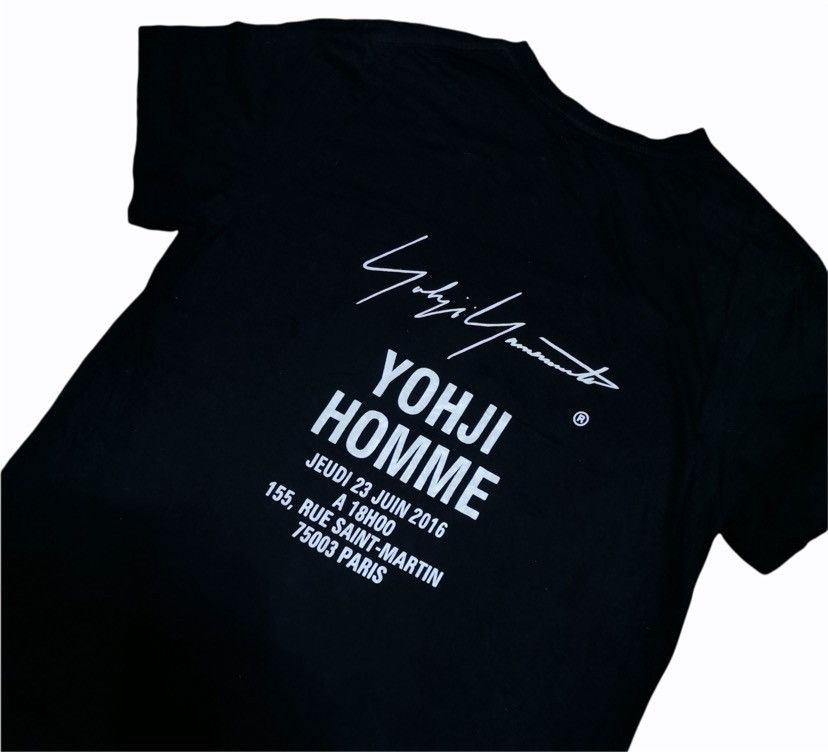 Yohji Yamamoto Yohji Yamamoto Staff T-shirt | Grailed