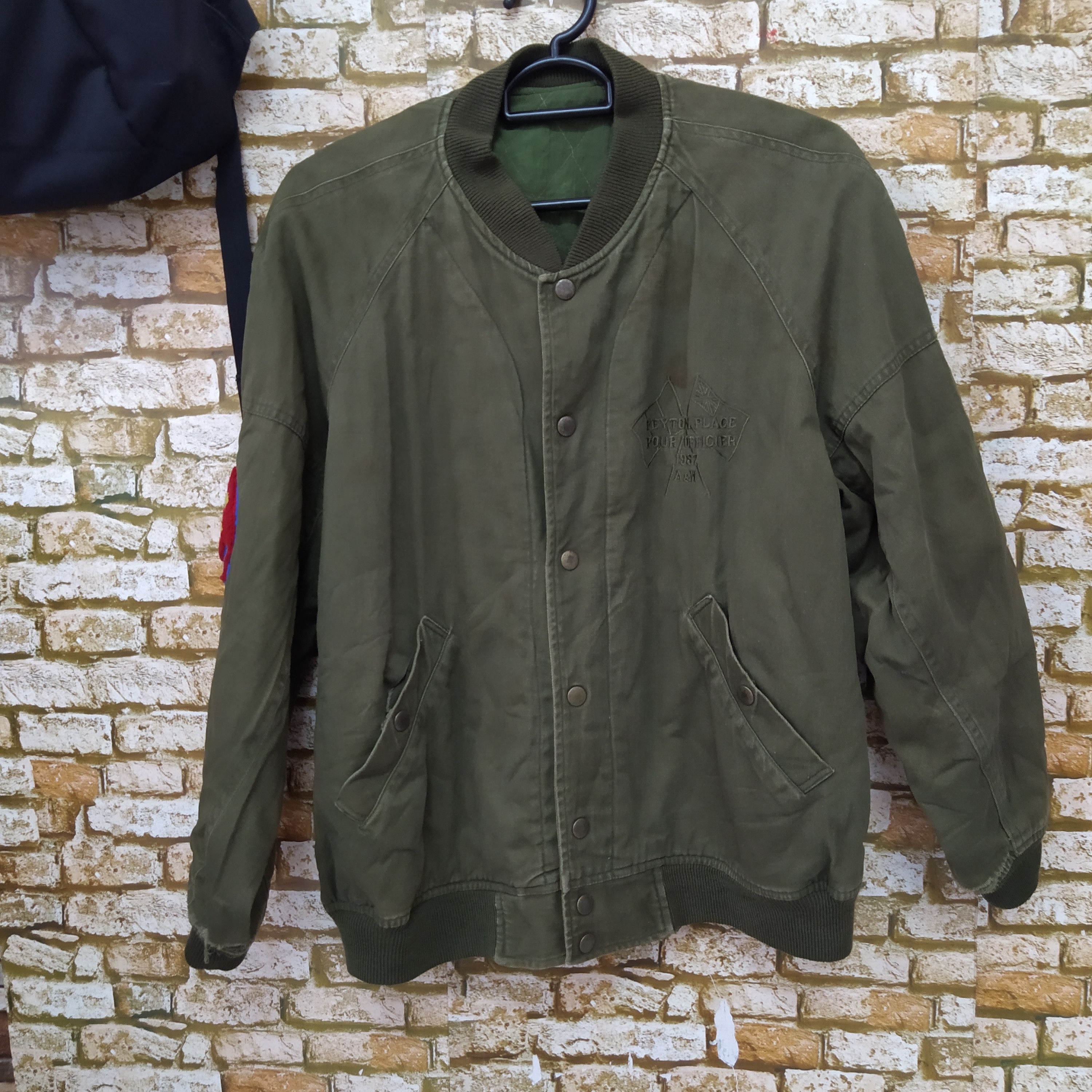 Japanese Brand × Vintage 1987 A&W PEYTON PLACE PPFM ARMEE JACKET (D139) Size US L / EU 52-54 / 3 - 4 Thumbnail