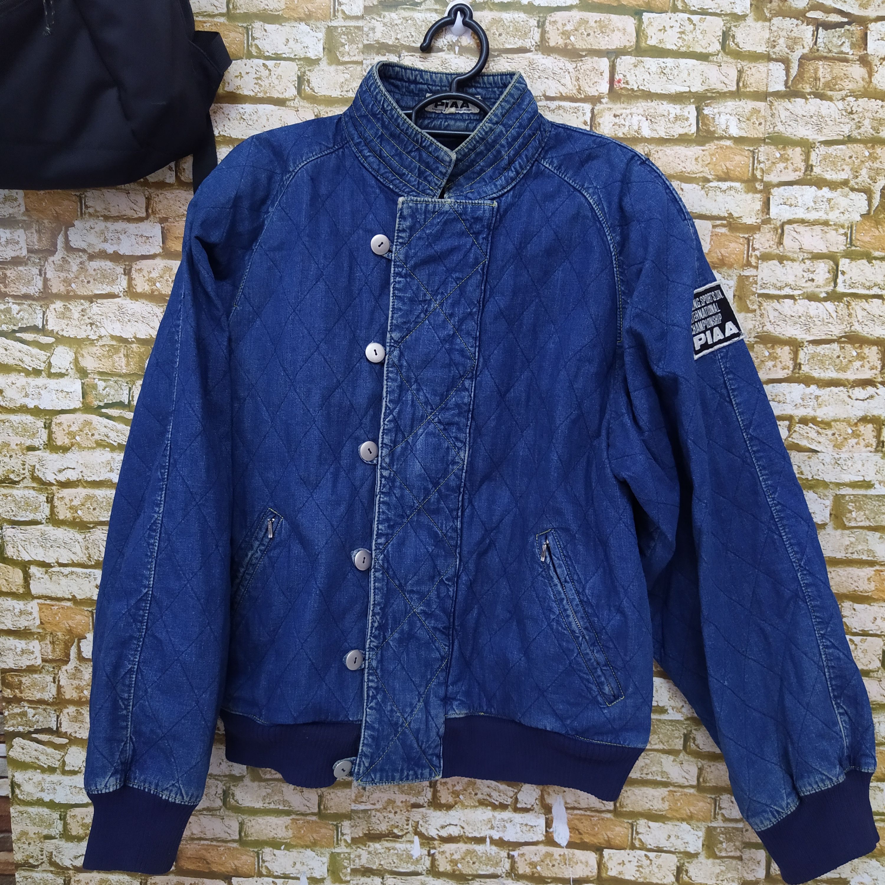 Other PIAA RACING TEAM TERZO DENIM JACKET SASHIKO (D147) Size US L / EU 52-54 / 3 - 1 Thumbnail