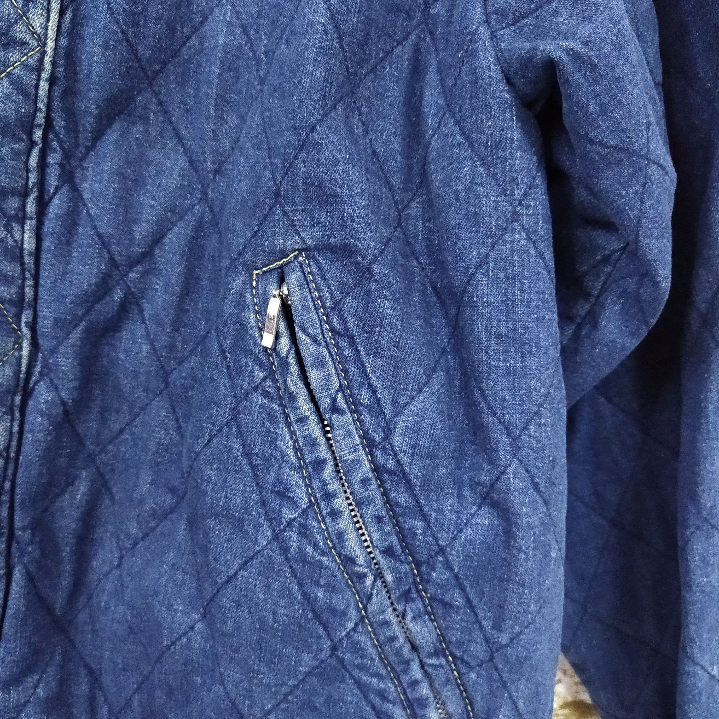 Other PIAA RACING TEAM TERZO DENIM JACKET SASHIKO (D147) Size US L / EU 52-54 / 3 - 3 Thumbnail