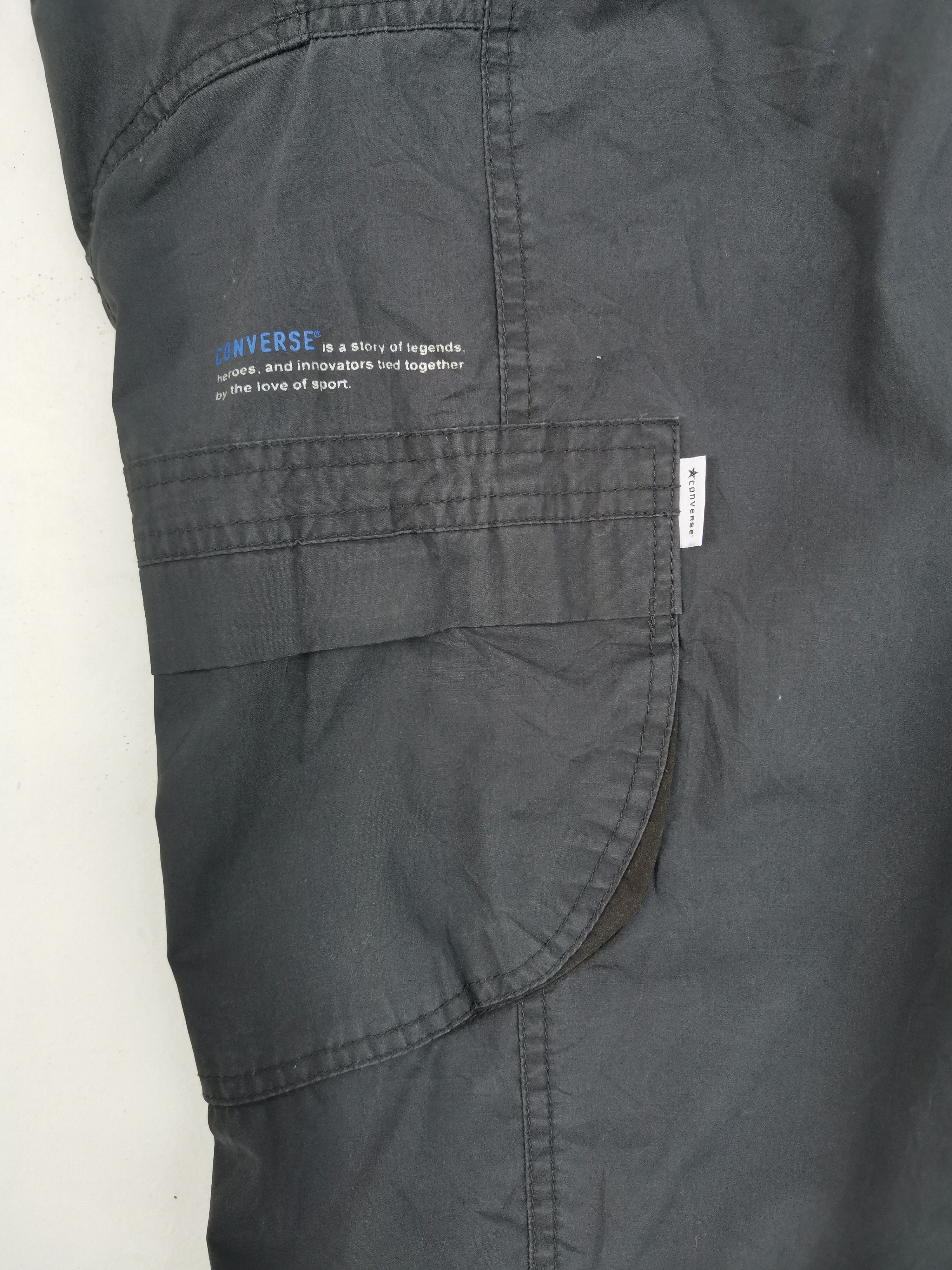 Converse Rare Converse Tactical Cargo Multipocket Pants Size US 30 / EU 46 - 10 Thumbnail