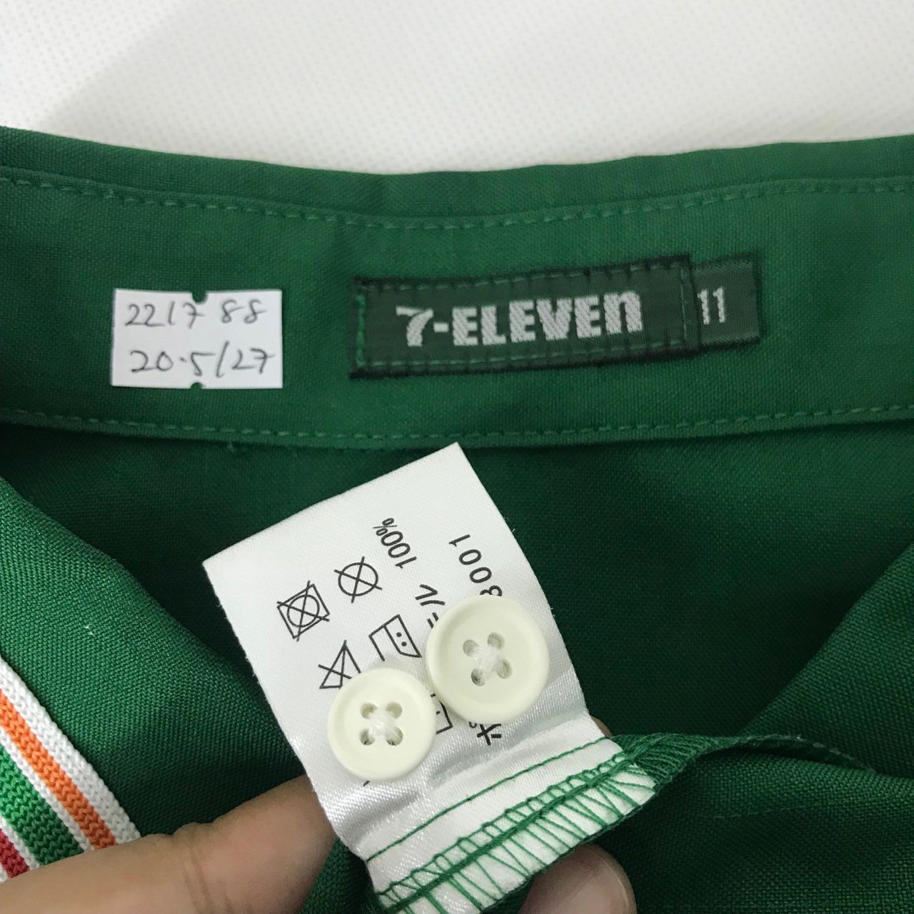 Other 🔥90's Vintage 7 ELEVEN EMBROIDERY Design Zipper Jacket Size US S / EU 44-46 / 1 - 6 Thumbnail
