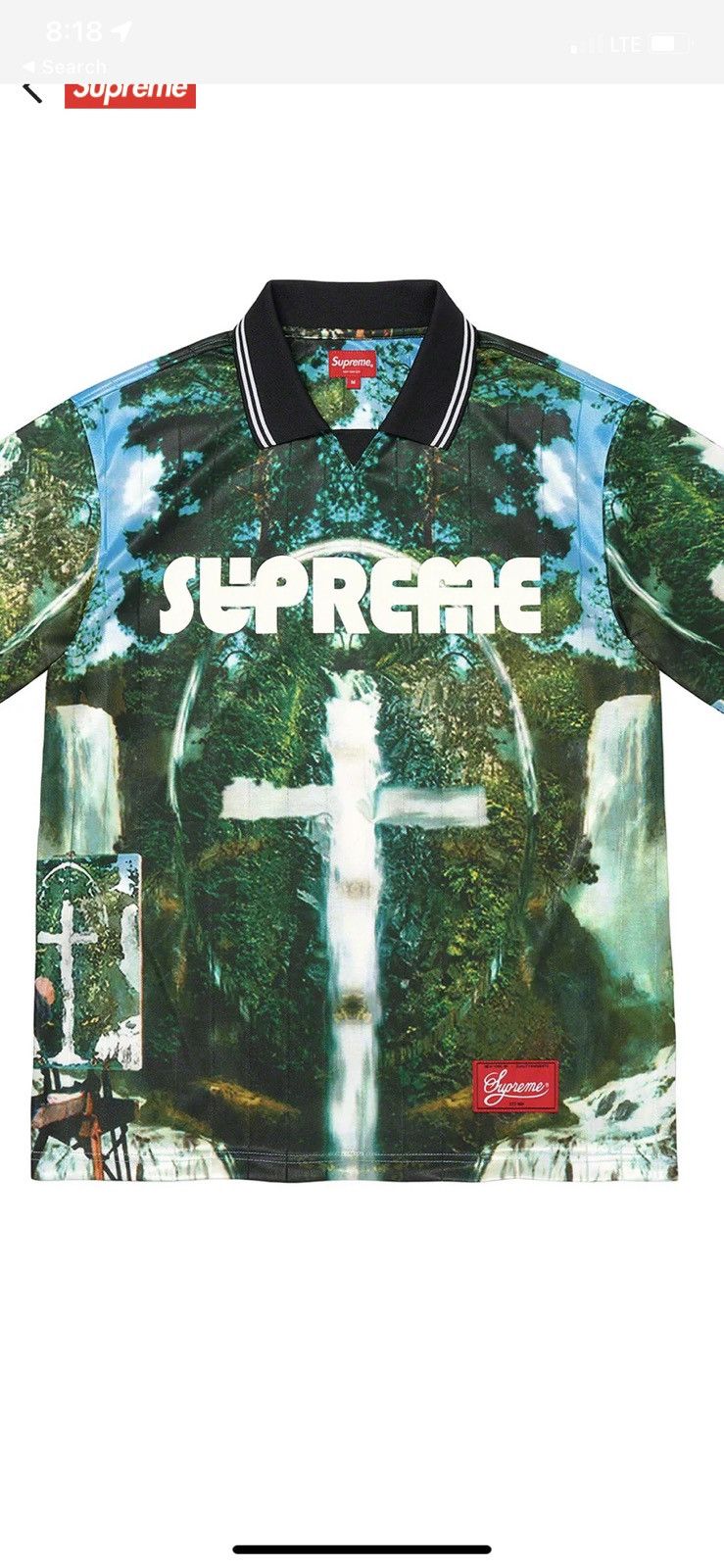 Tadanori Yokoo / Supreme Soccer Jersey