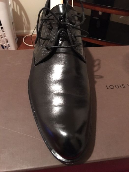 Louis Vuitton, Shoes, Louis Vuitton Lv Mens Shoes Maroon Red And Blue  Black Size 9