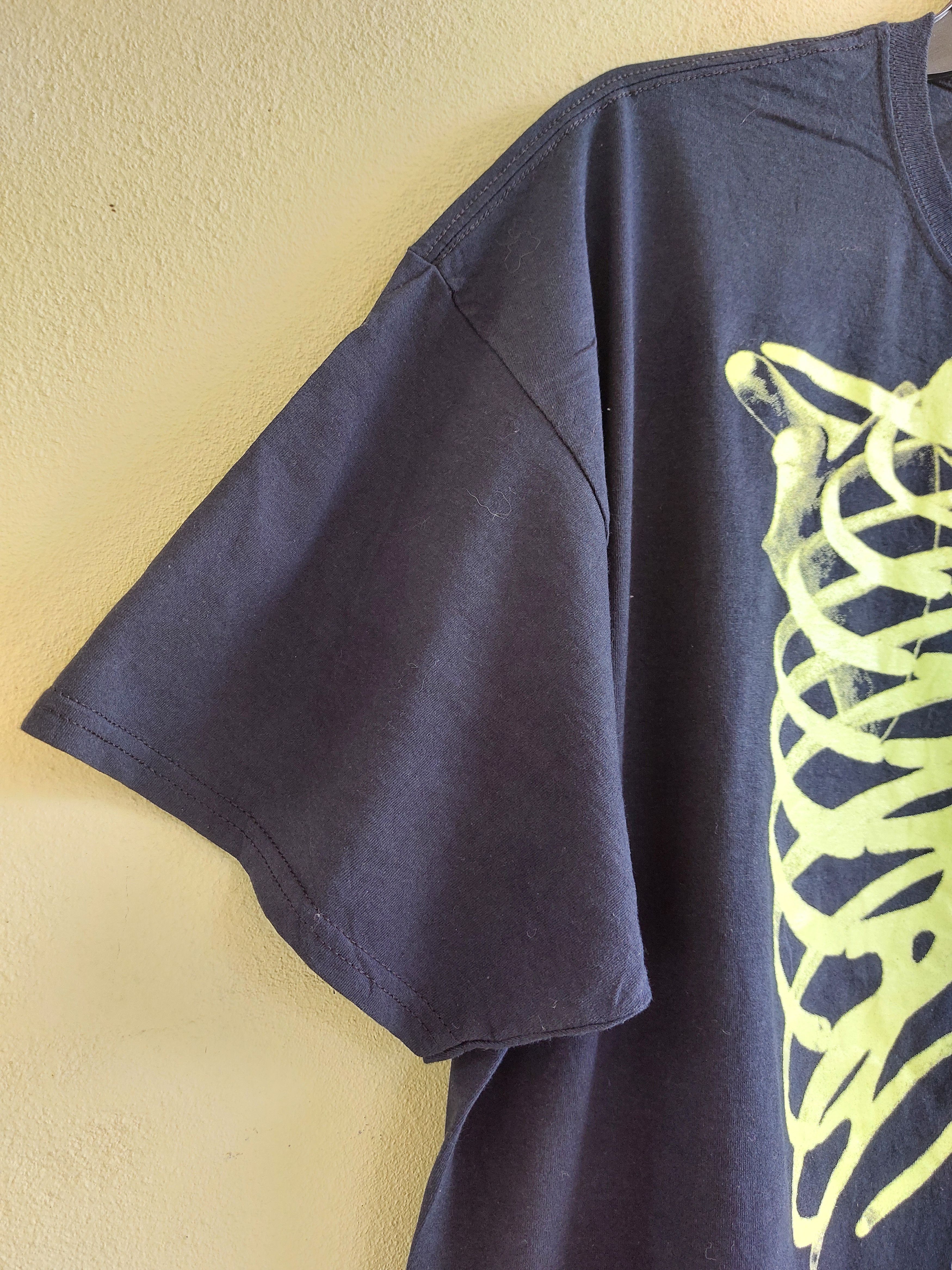 Fruit Of The Loom Skeleton glow in the dark tee by FRUIT OF THE LOOM Size US XXL / EU 58 / 5 - 3 Thumbnail