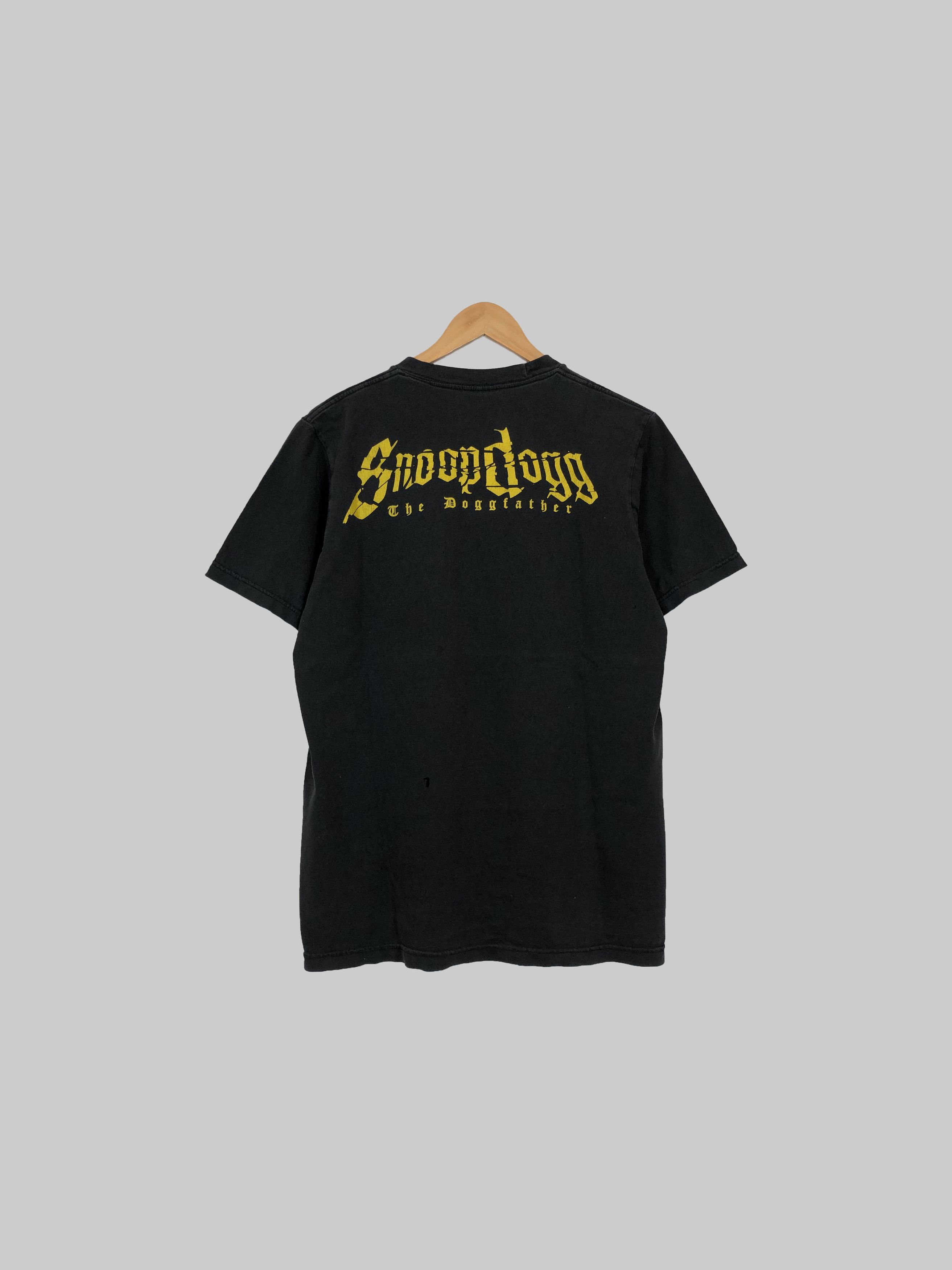 Band Tees Vintage 90s Snoop Dogg Doggfather (Death Row Dr.Dre Wutang) Size US M / EU 48-50 / 2 - 2 Thumbnail