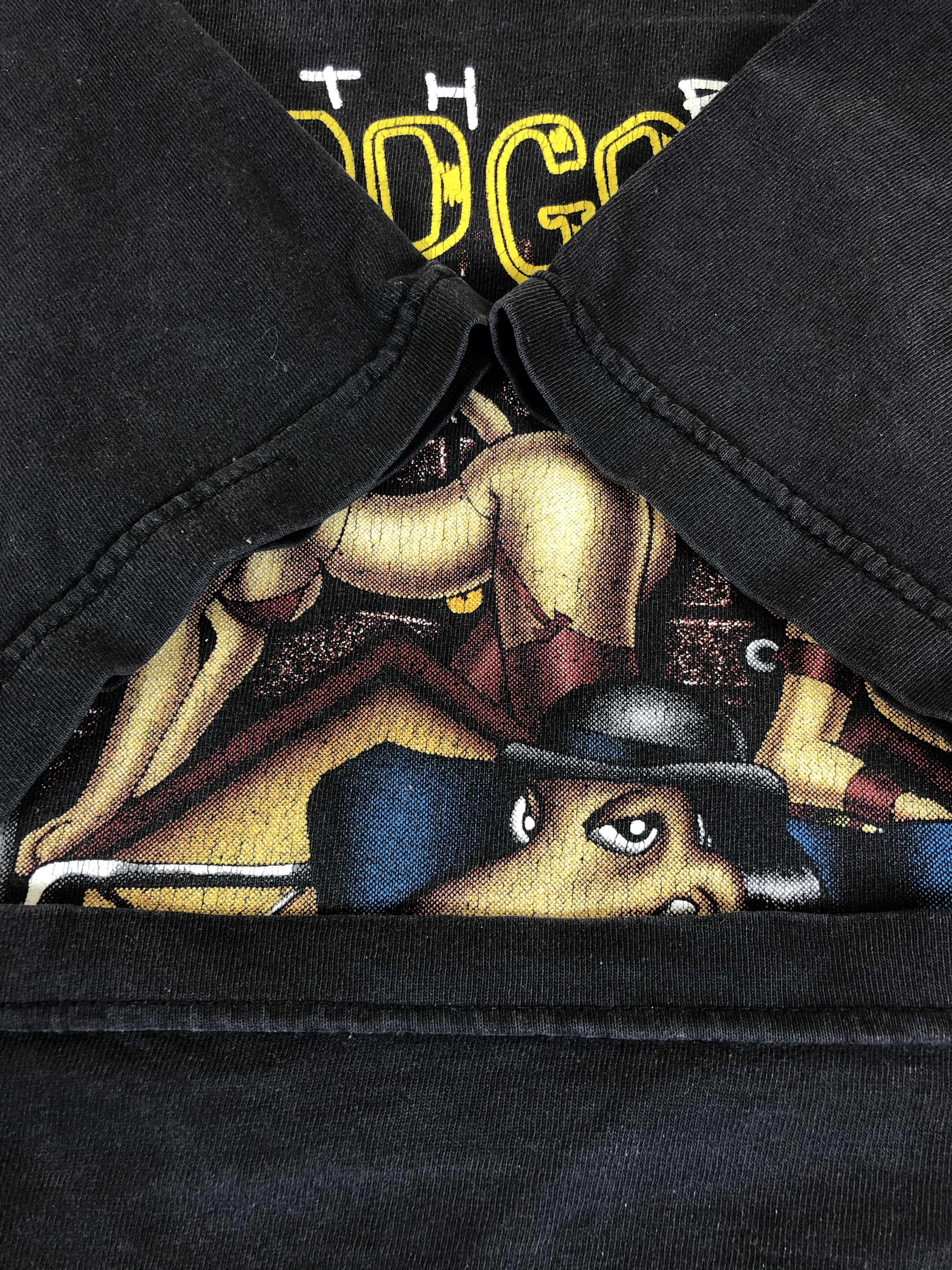 Band Tees Vintage 90s Snoop Dogg Doggfather (Death Row Dr.Dre Wutang) Size US M / EU 48-50 / 2 - 11 Thumbnail