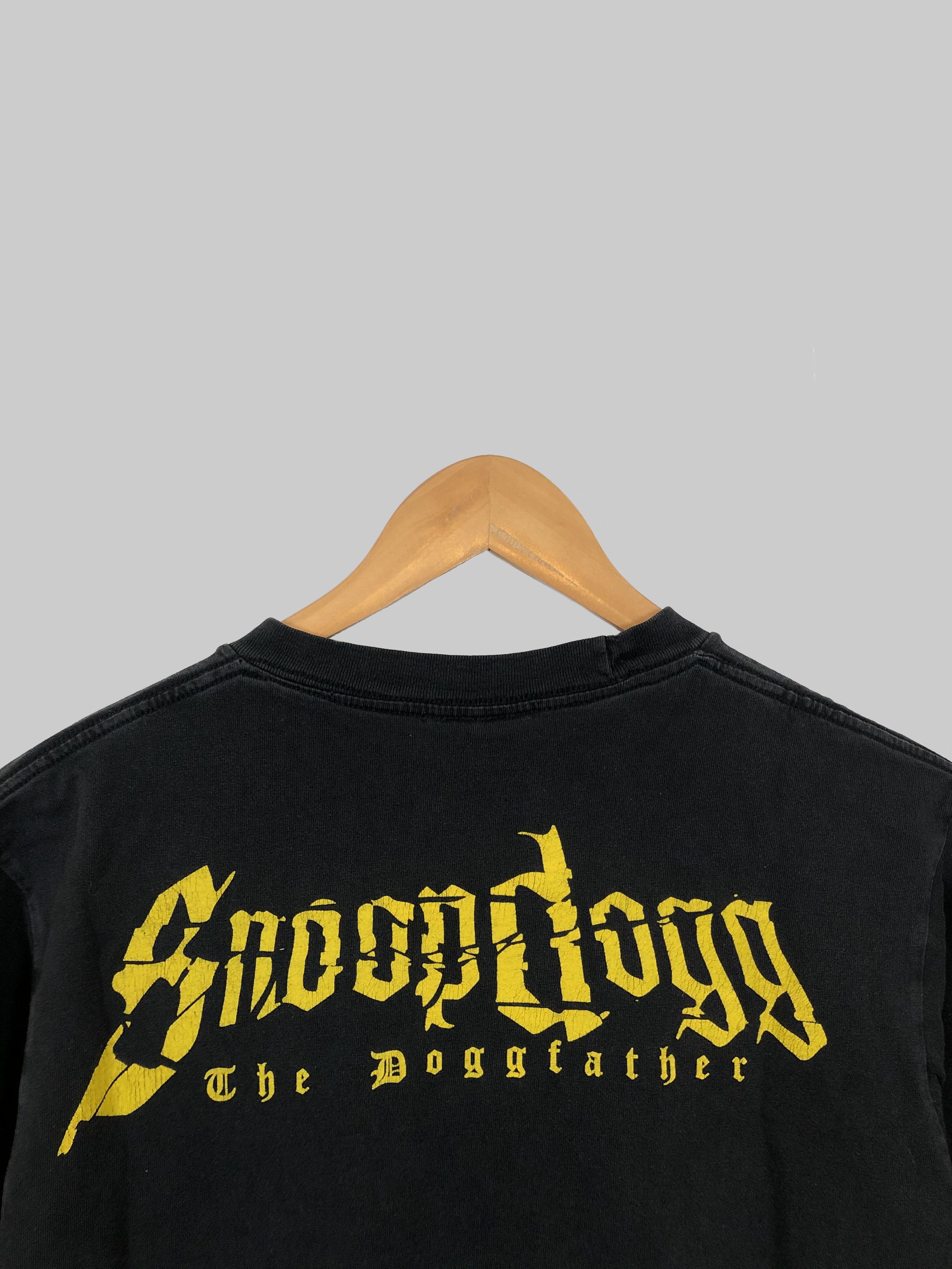 Band Tees Vintage 90s Snoop Dogg Doggfather (Death Row Dr.Dre Wutang) Size US M / EU 48-50 / 2 - 4 Thumbnail