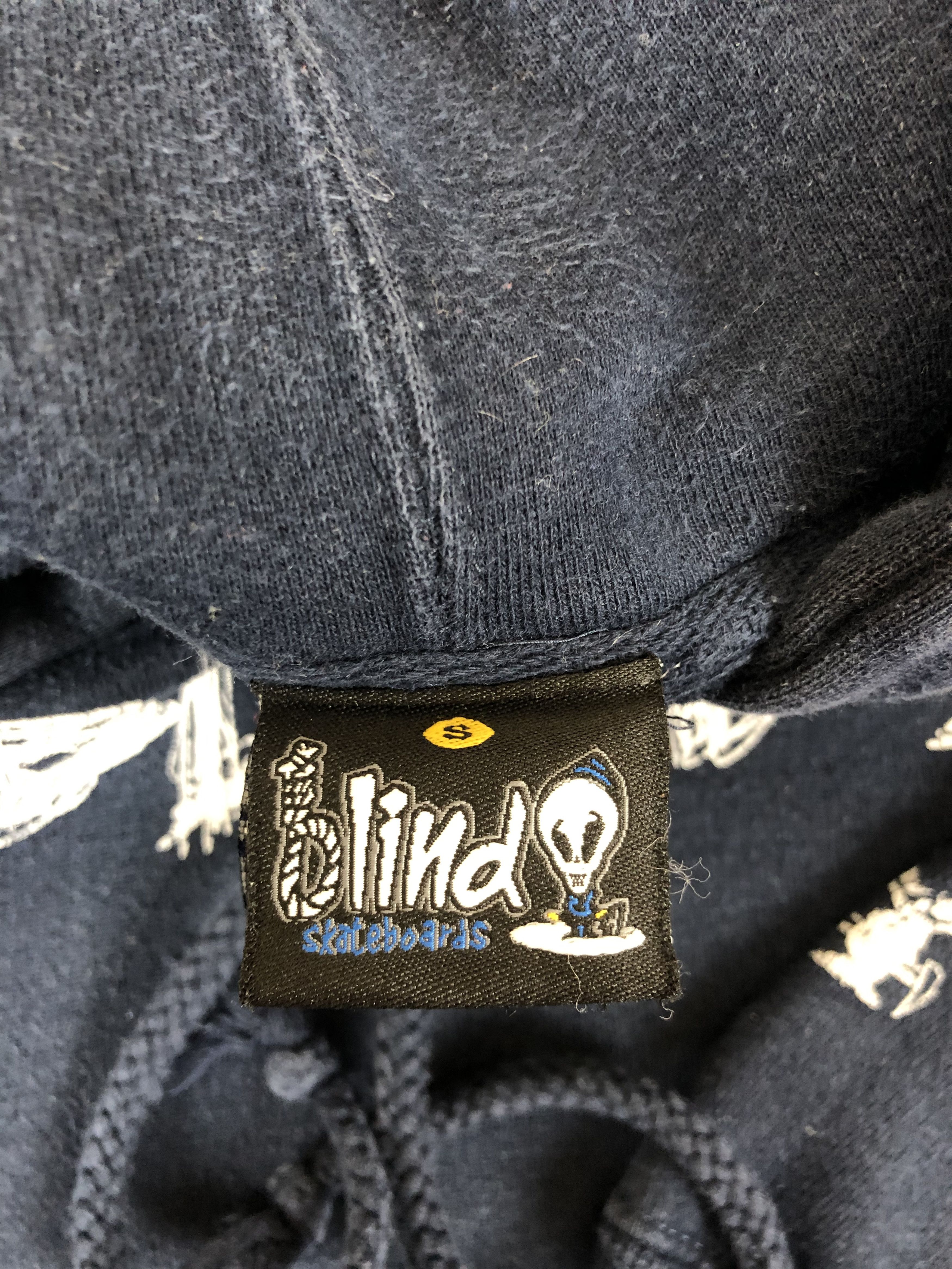 Hook-Ups Vintage Blind Skateboards Reaper hoodie (Alien Workshop) Size US S / EU 44-46 / 1 - 10 Thumbnail