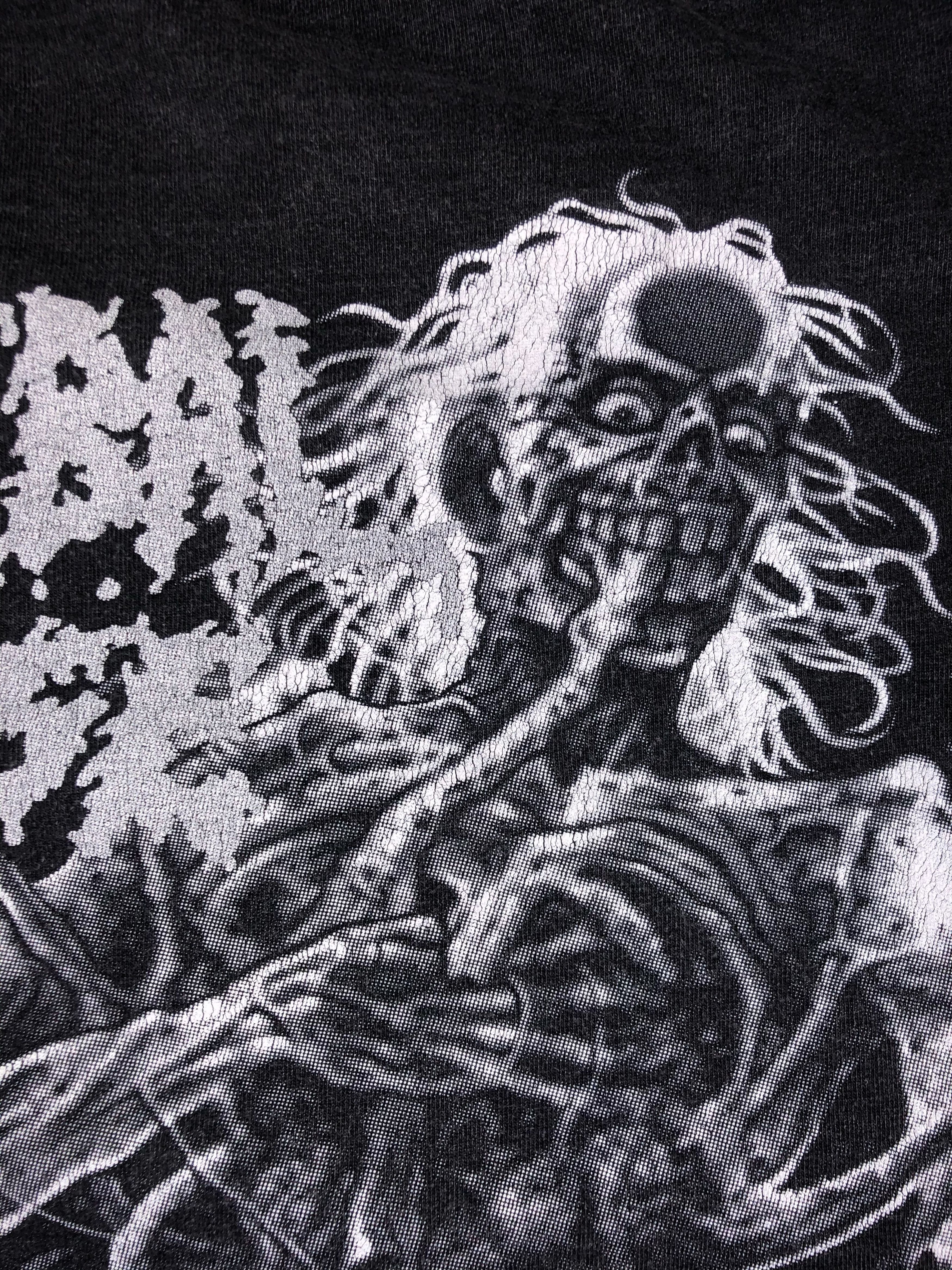 Band Tees Vintage 90s Cannibal Corpse (Napalm Death Cradle of Filth) Size US L / EU 52-54 / 3 - 13 Thumbnail