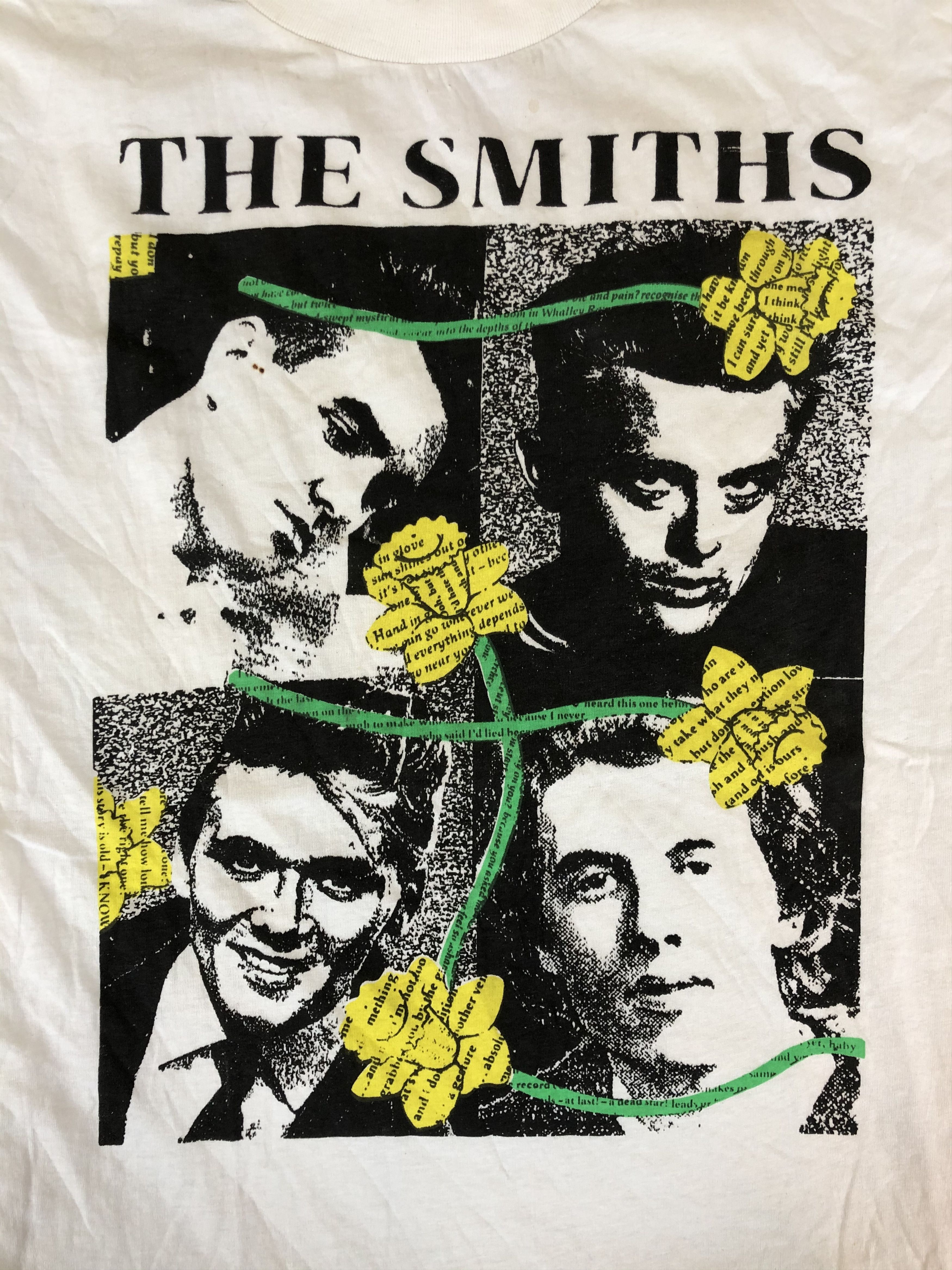 Band Tees Vintage 80s The Smiths single stitch (New Order Stone Roses Size US L / EU 52-54 / 3 - 3 Thumbnail