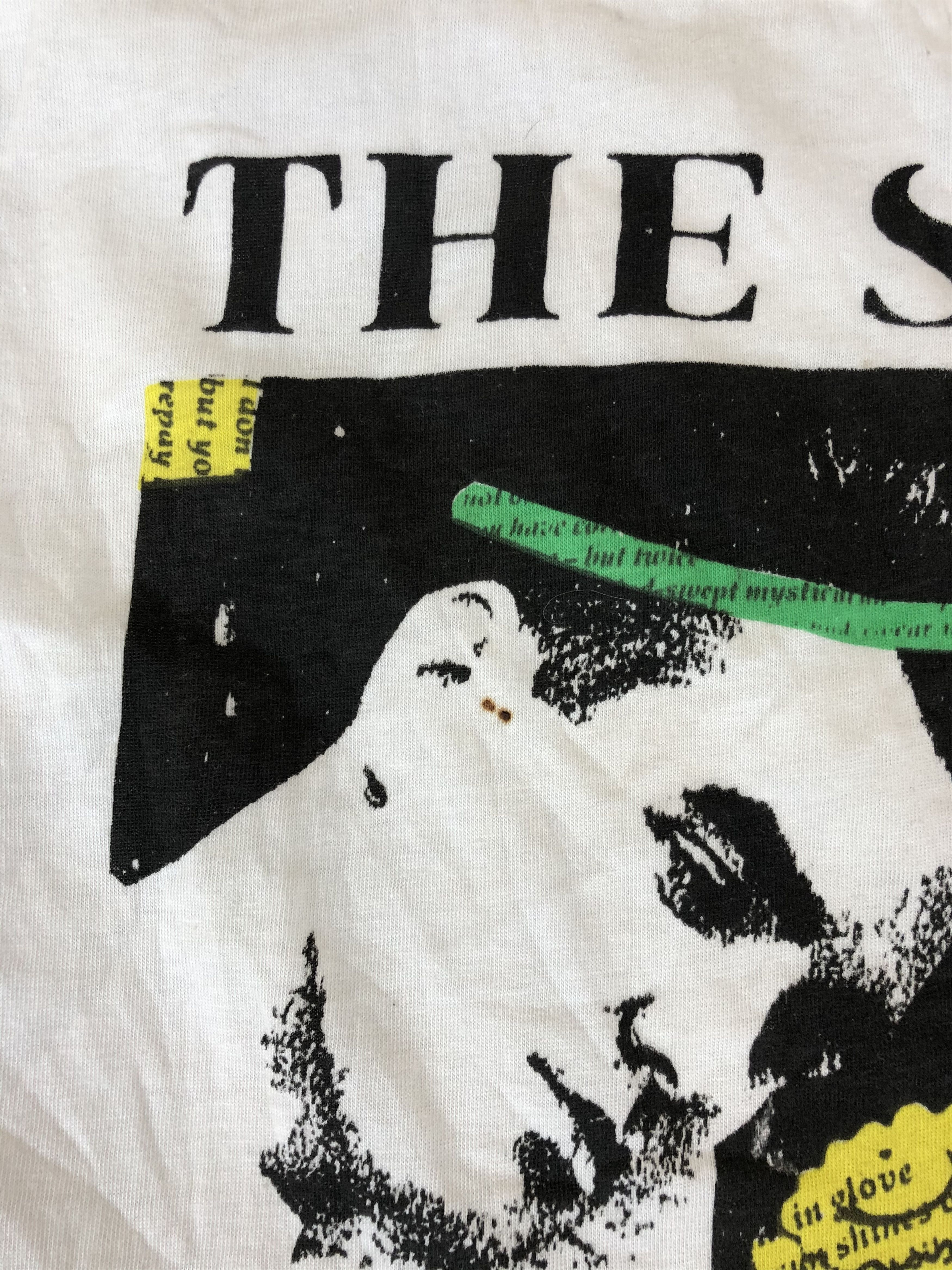 Band Tees Vintage 80s The Smiths single stitch (New Order Stone Roses Size US L / EU 52-54 / 3 - 4 Thumbnail