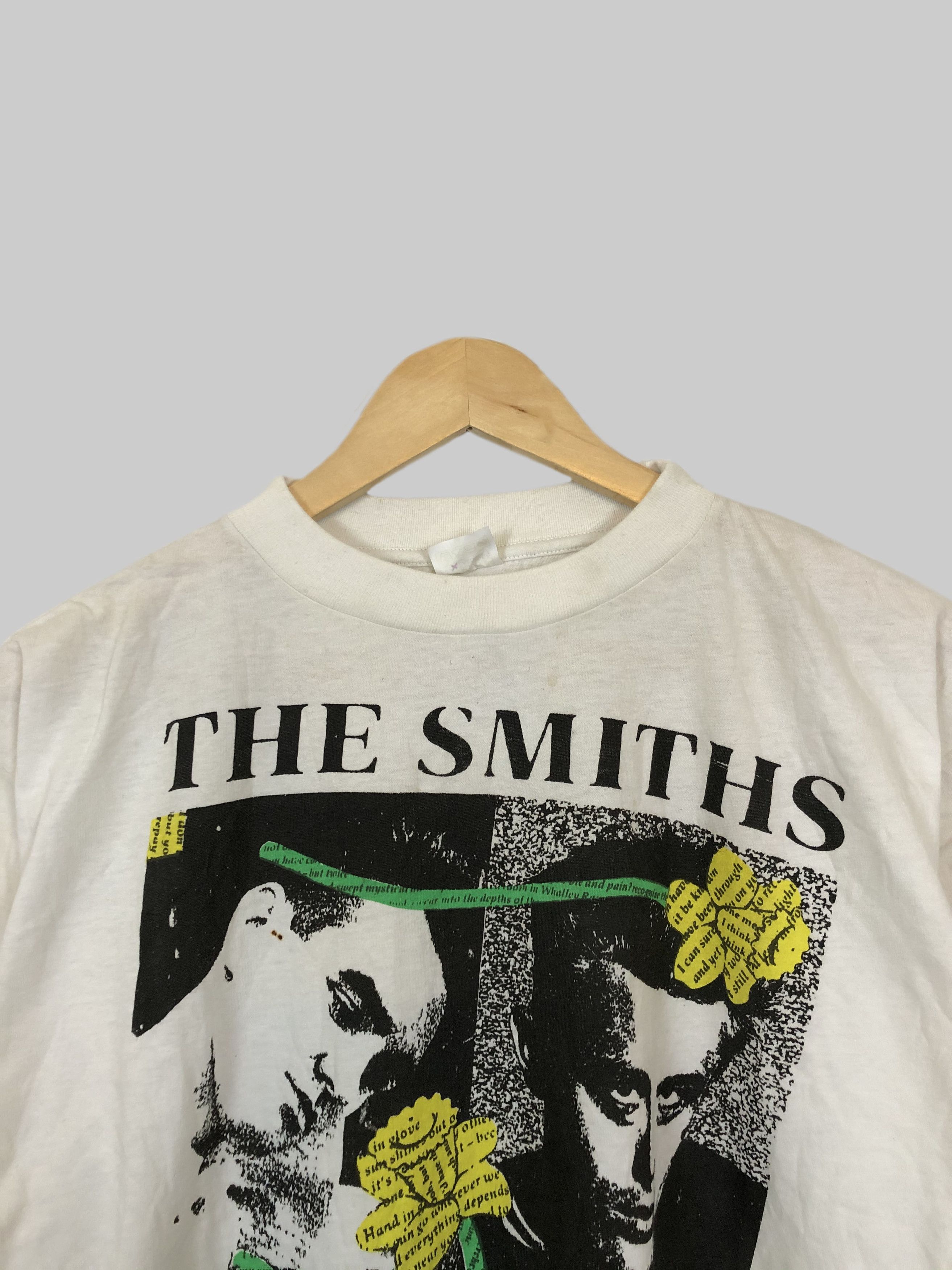 Band Tees Vintage 80s The Smiths single stitch (New Order Stone Roses Size US L / EU 52-54 / 3 - 2 Thumbnail