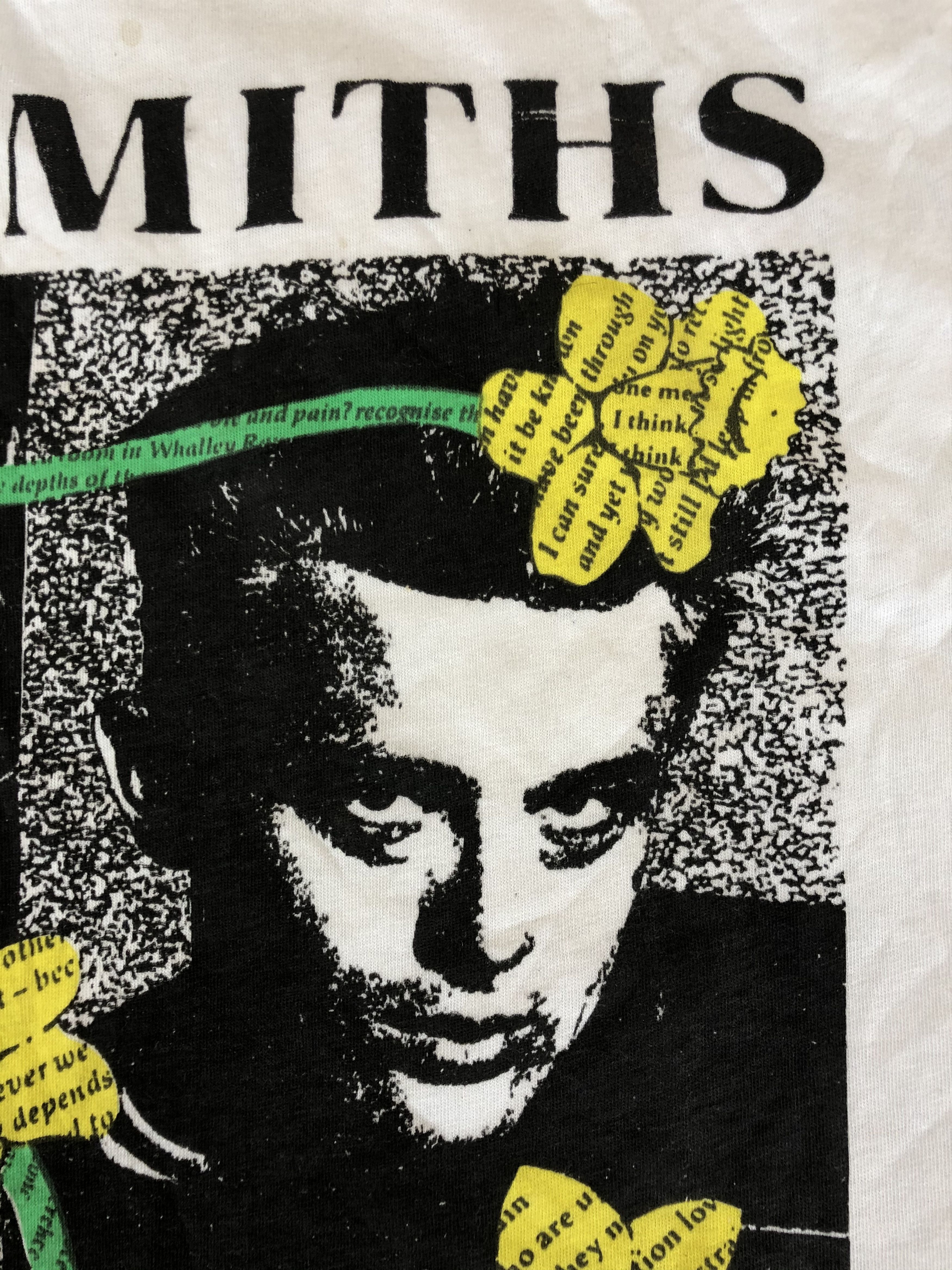 Band Tees Vintage 80s The Smiths single stitch (New Order Stone Roses Size US L / EU 52-54 / 3 - 5 Thumbnail