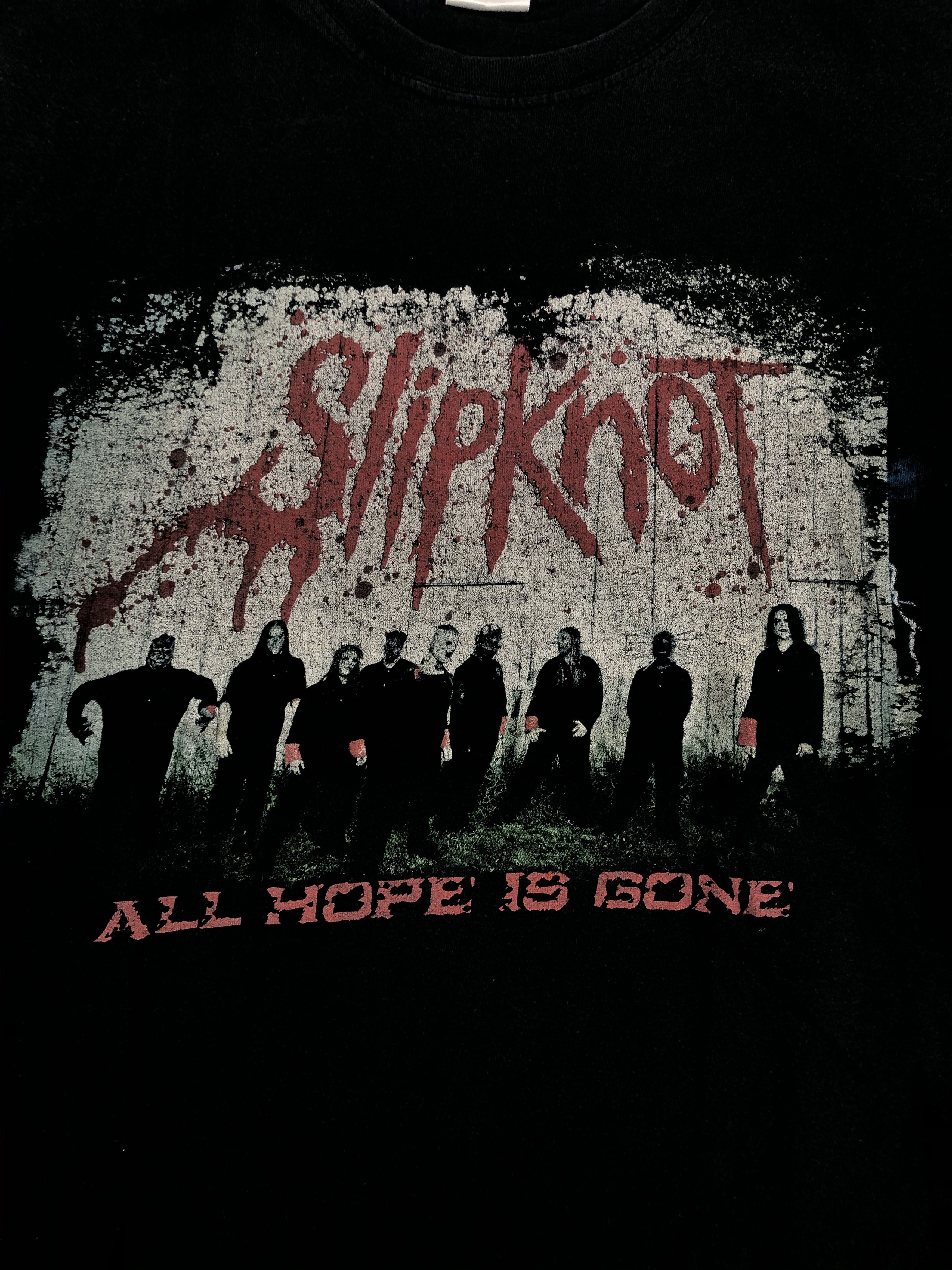 Band Tees Vintage 2008 Slipknot (Stone Sour Linkin Park Limp Bizkit) Size US M / EU 48-50 / 2 - 3 Thumbnail